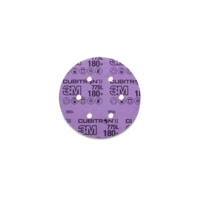 3M Cubitron II Hookit Film Disc 775L, 150+, 3 in x NH, Die 300V, 50 per inner, Case of 250