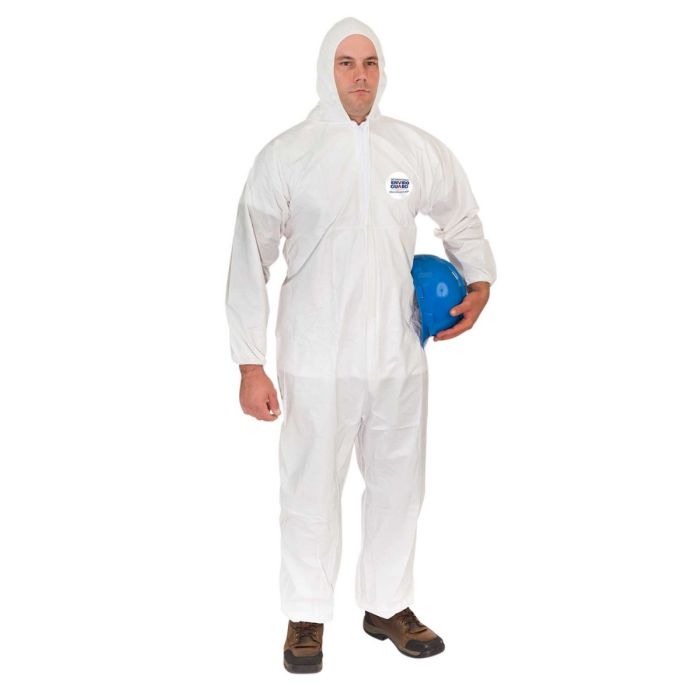 MicroGuard MP 8019-2XL Microporous Coverall with Attached Hood and ...