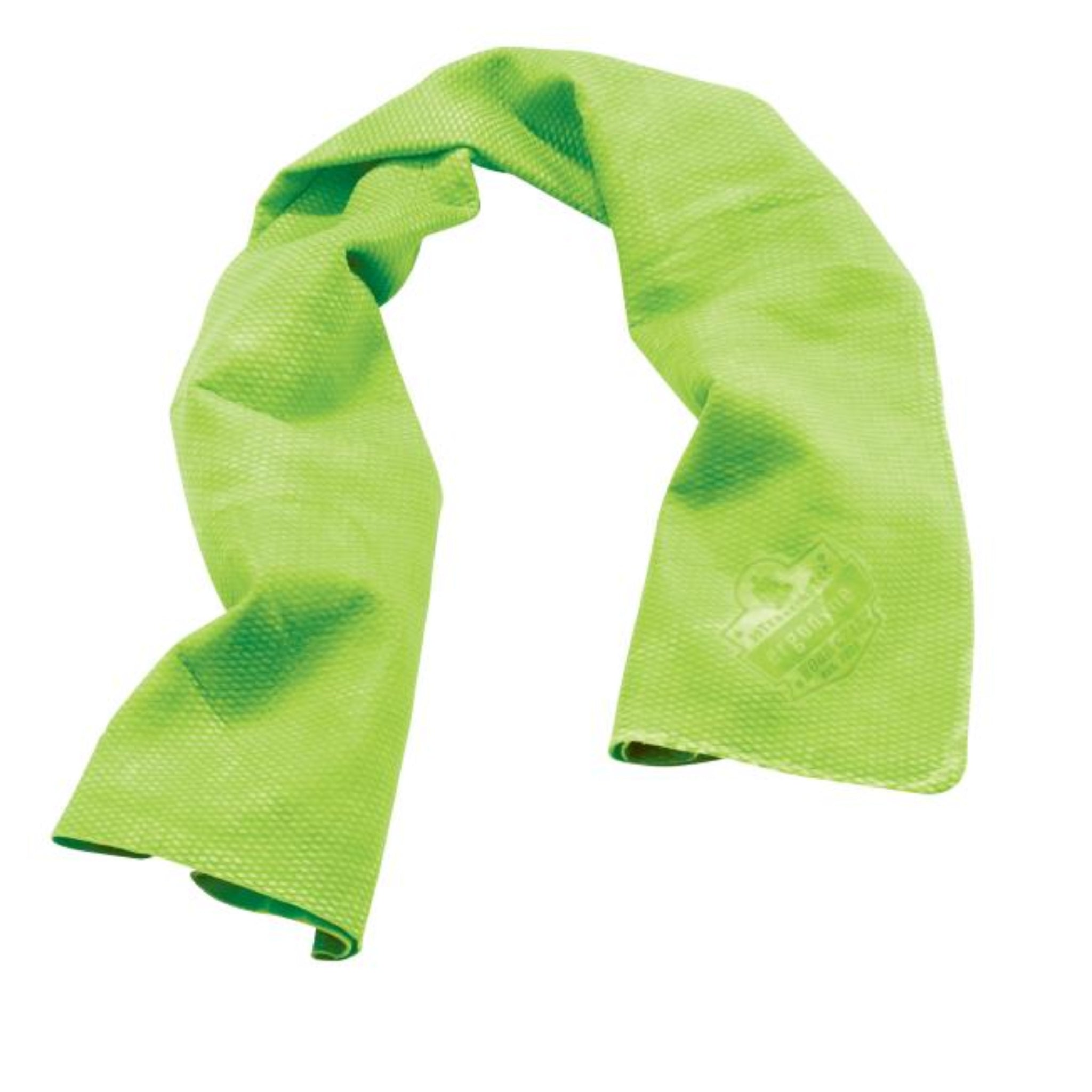 Ergodyne 12439 Chill-Its 6602 PVA Towel, Hi-Vis Green, 1 Each