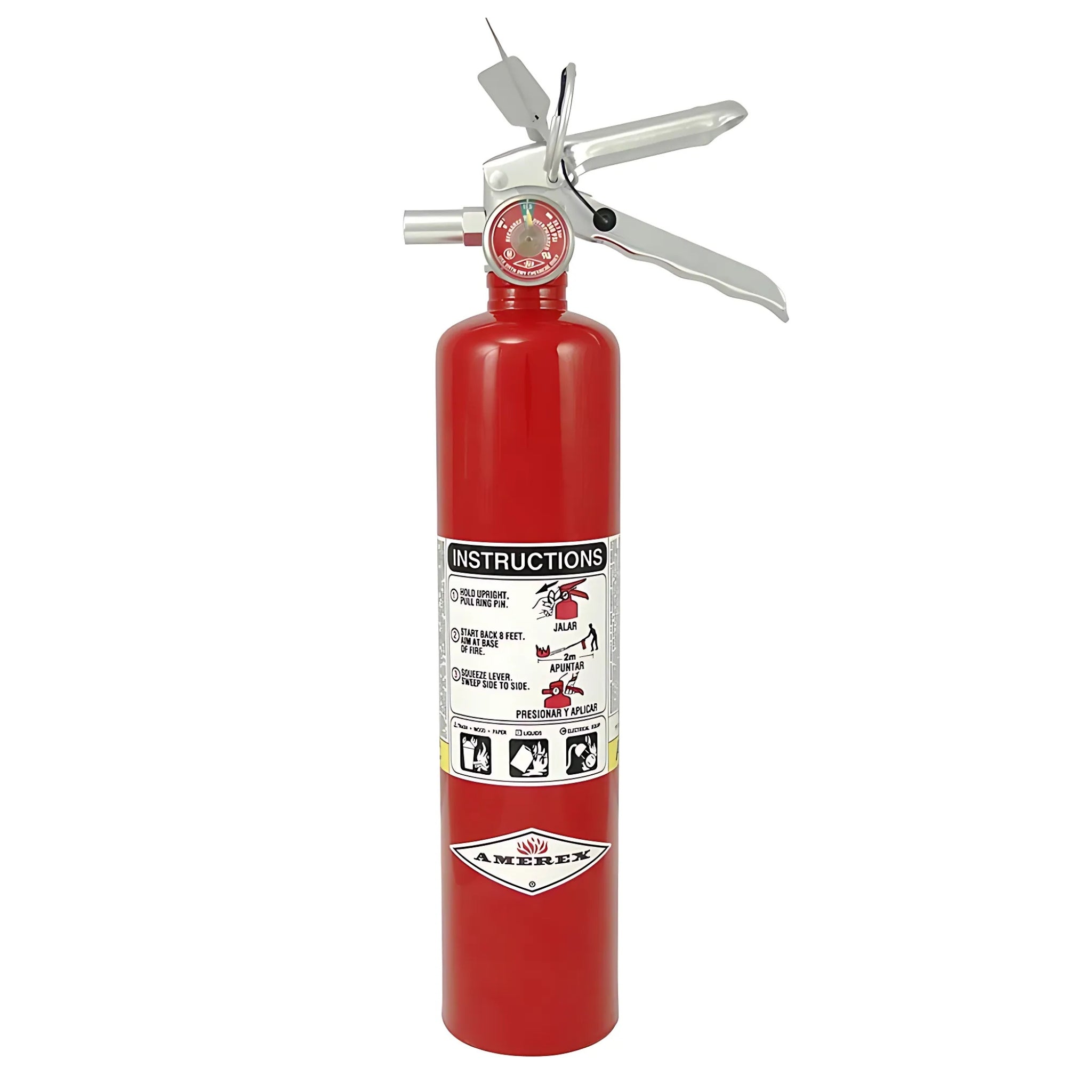 Amerex 15217 Dry Chemical Fire Extinguisher, 2.5 lbs, 1 Each, Main Image