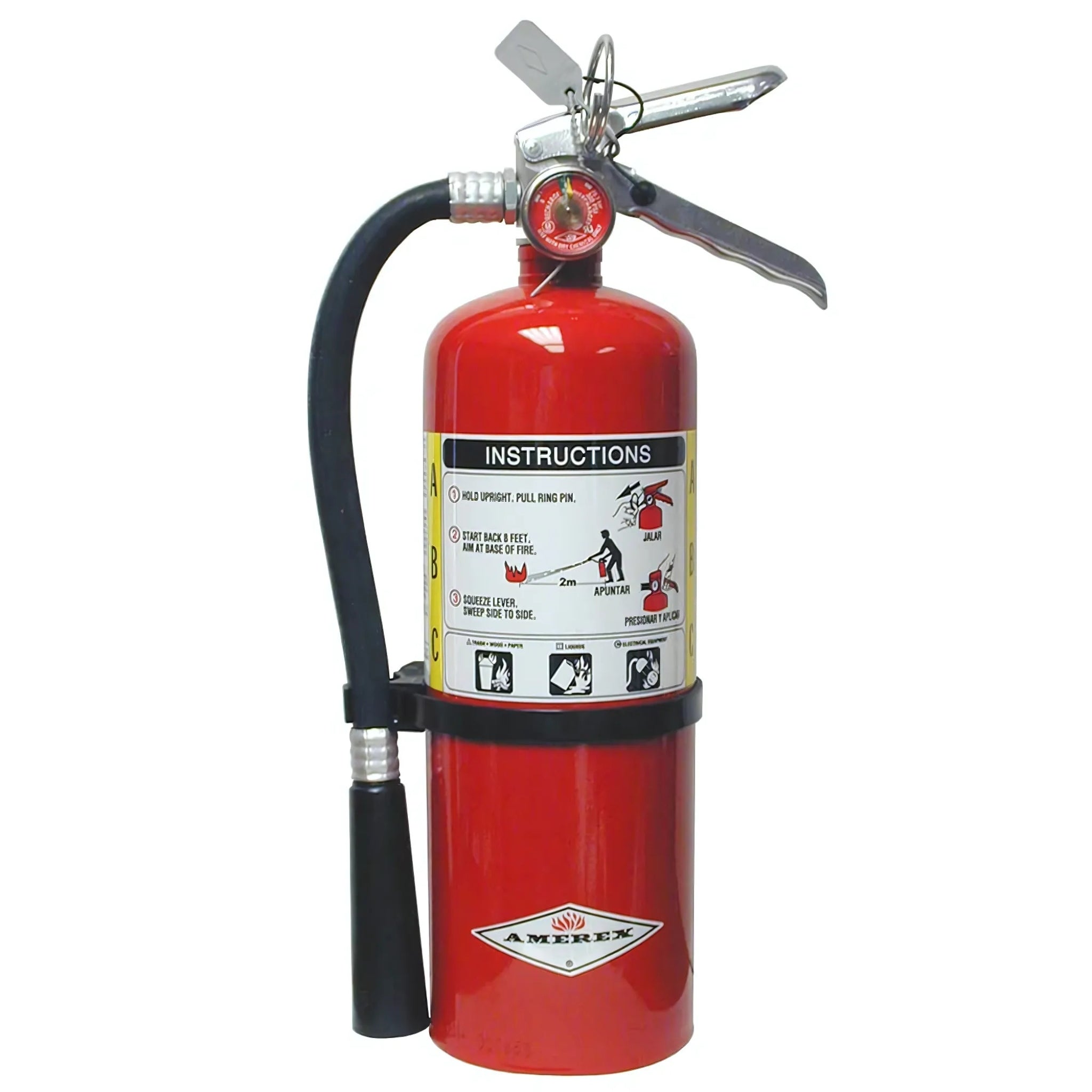 Amerex 15312 Dry Chemical Fire Extinguishers, 5 lb, 1 Each, Main Image