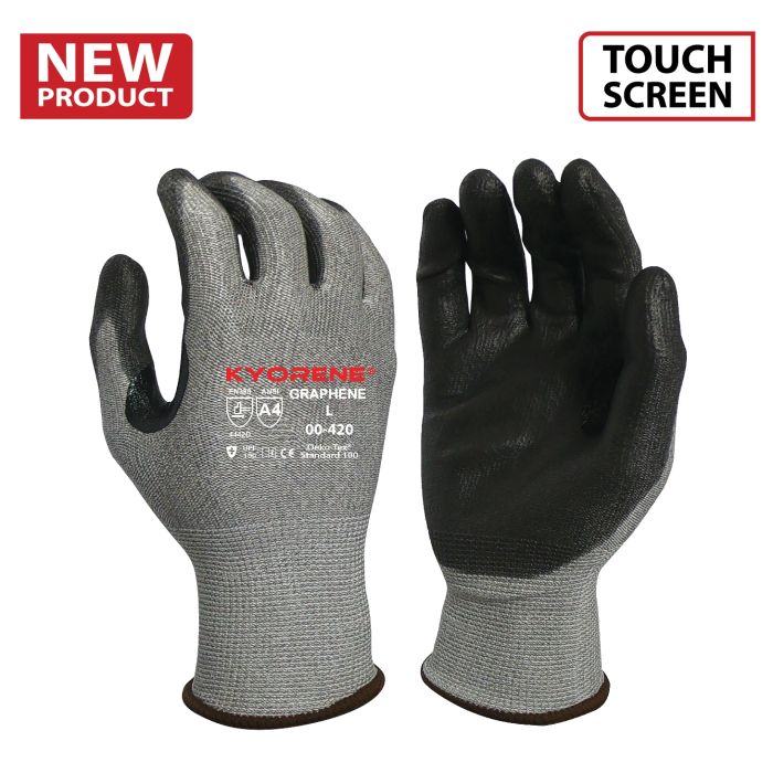 Armor Guys 00-420 KYORENE A4 Cut Touch Screen Glove, Box of 12, Touchscreen