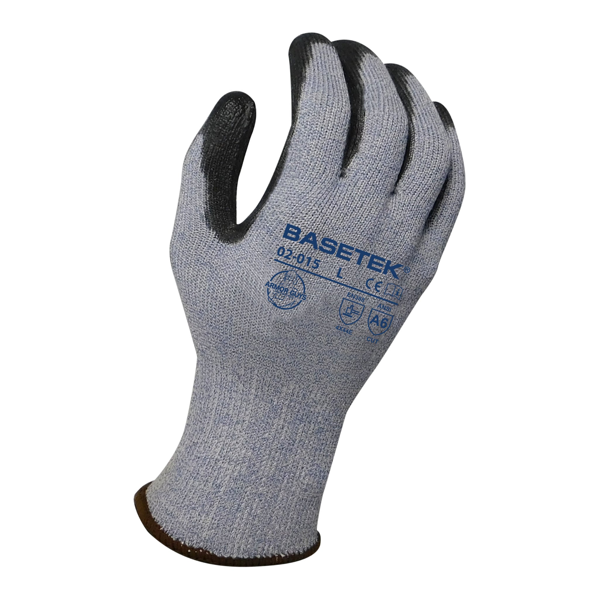 Armor Guys 02-015 13 Gauge Excel Work Glove, Blue, Pair of 12, Main Image