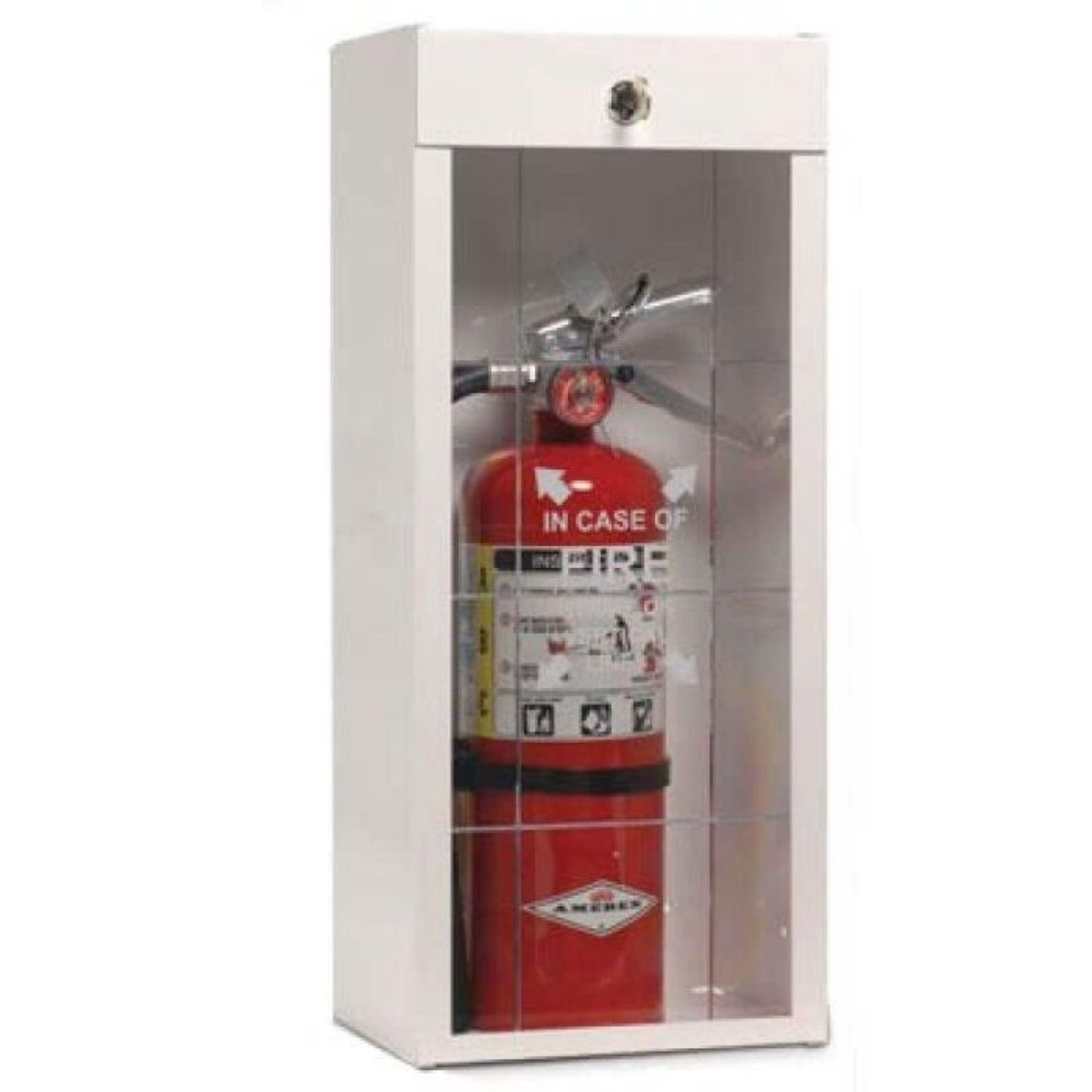 Fire Extinguisher Cabinet with Lock -26", Main Image