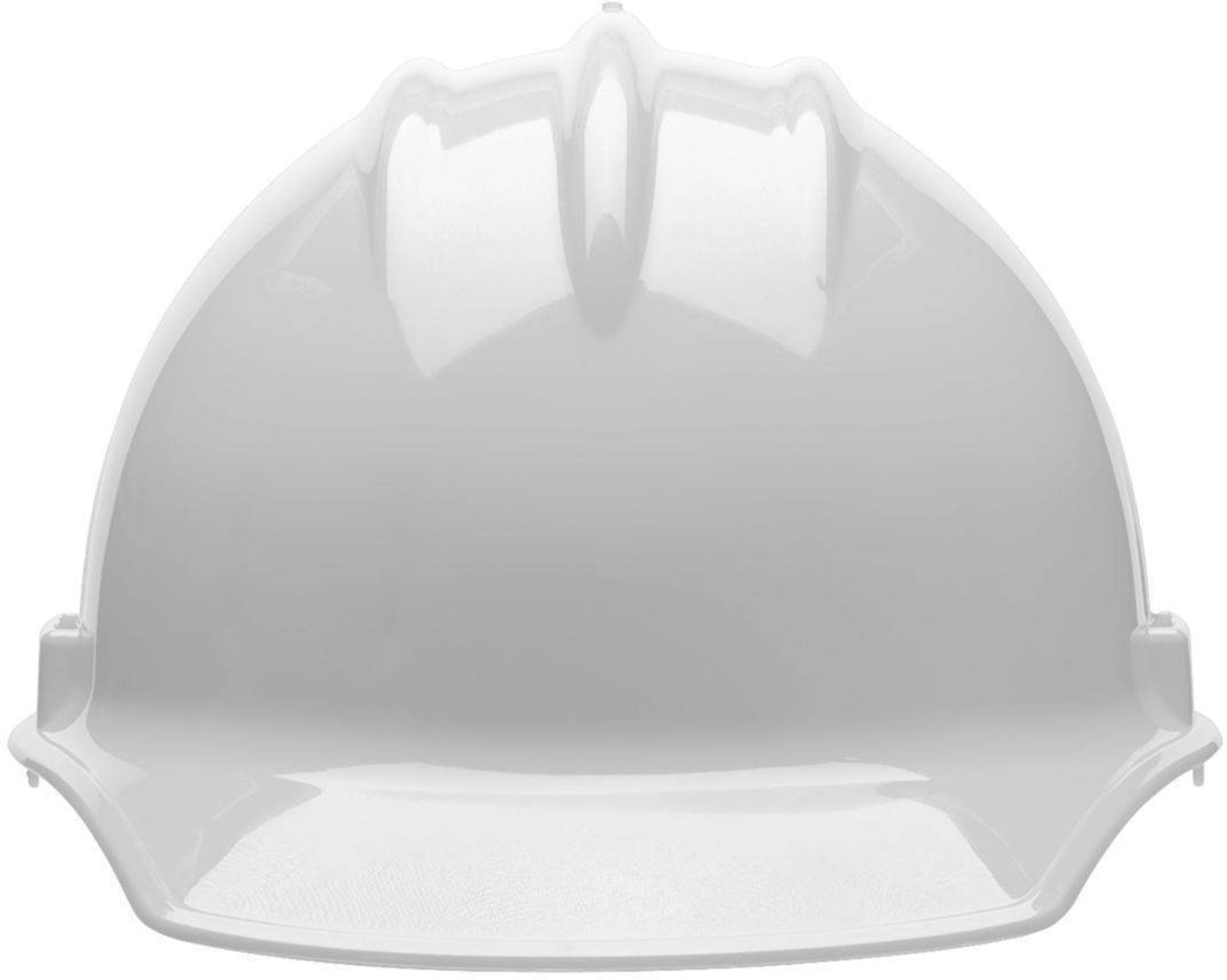 Bullard C30 30GGR 6pt Ratchet Classic Cap Style Hard Hat, Gull Grey, 1 Each, Front View