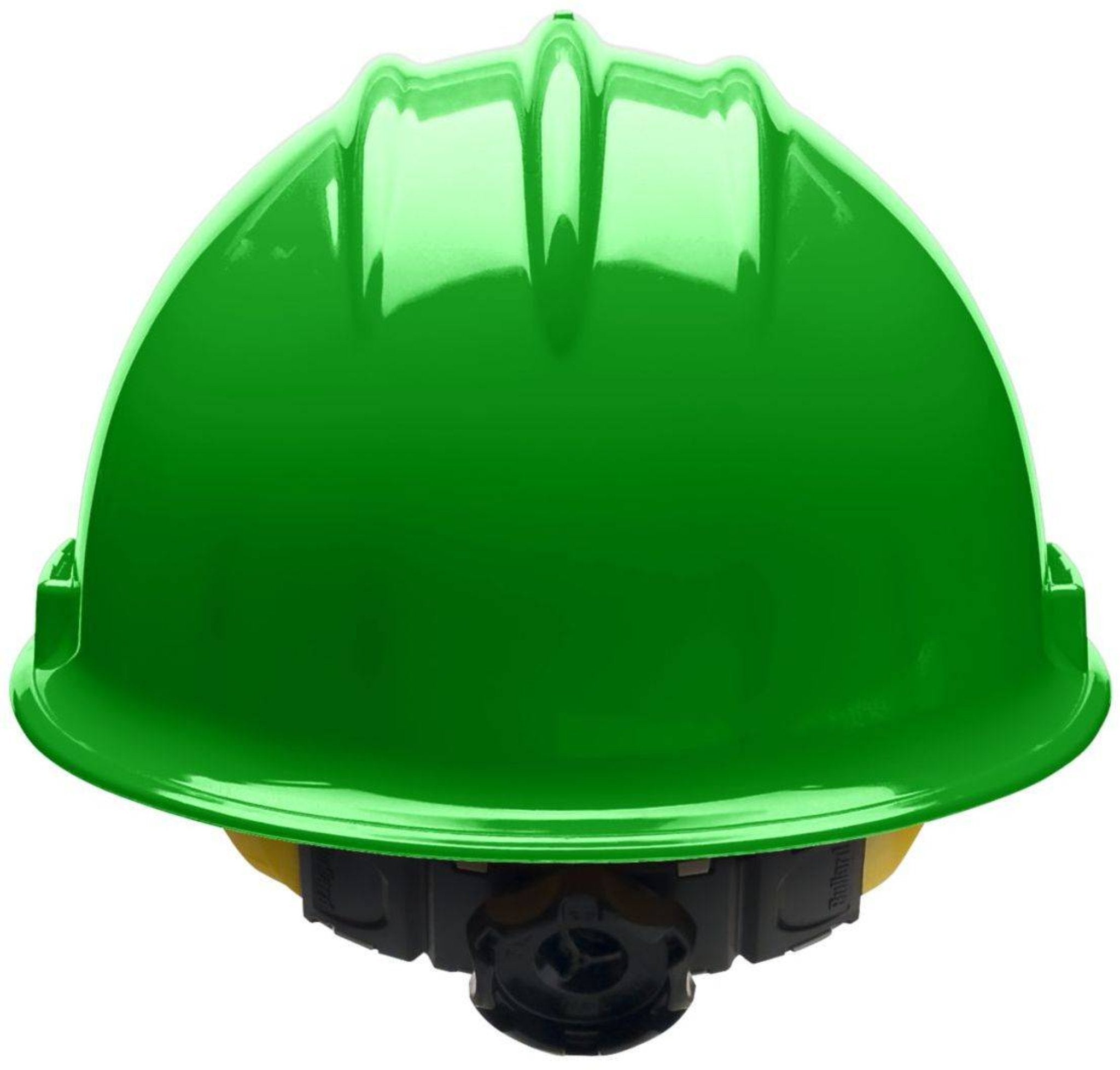 Bullard C30 30HGR 6pt Ratchet Classic Cap Style, Hi-Viz Green, 1 Each, Back View