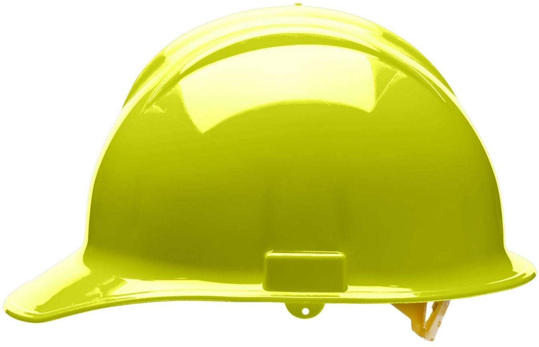 Bullard C30 30HYP 6pt Pinlock Classic Cap Style Hard Hat, Hi-Viz Yellow, 1 Each, Left Side View