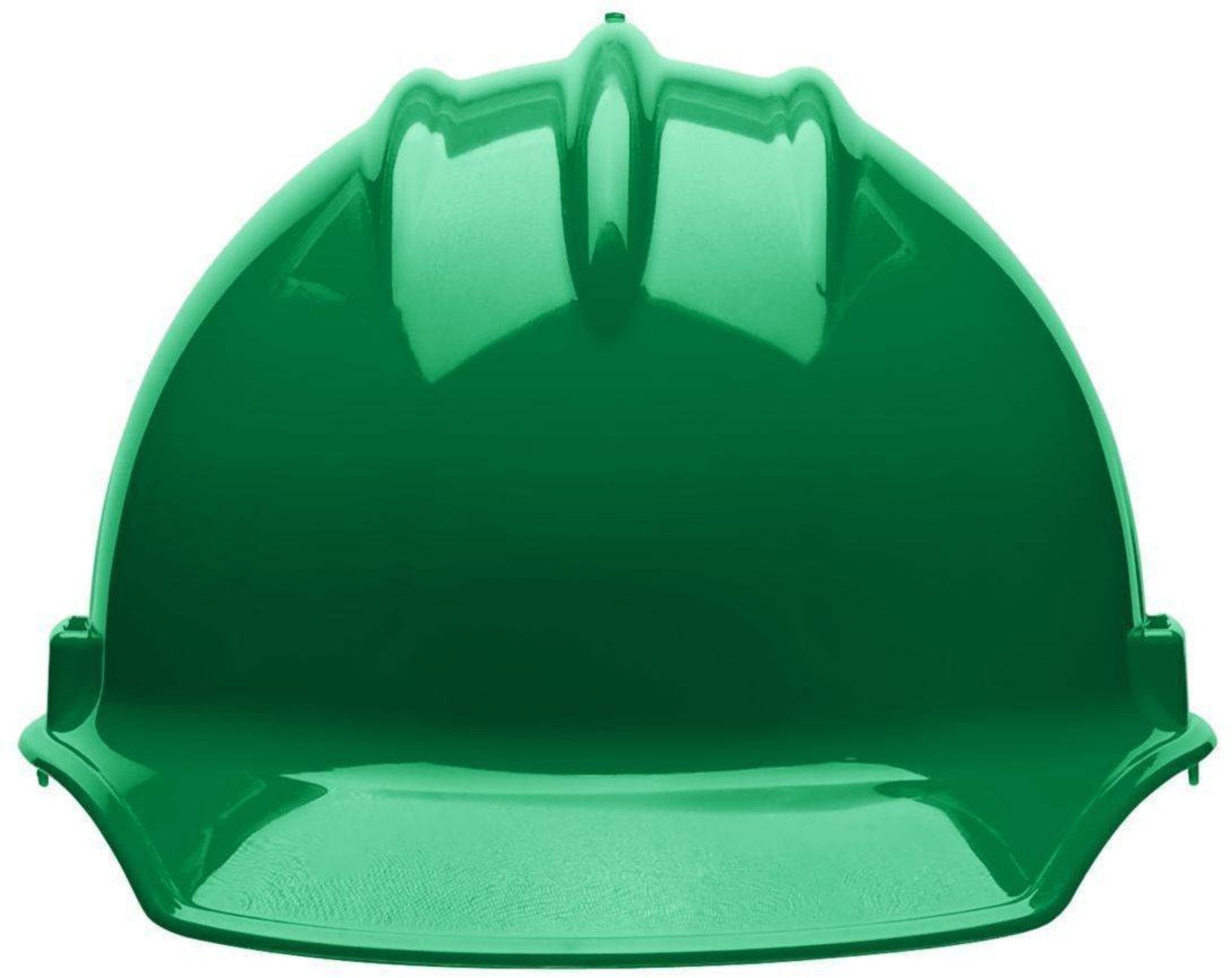 Bullard C30 30KGP 6pt Pinlock Classic Cap Style Hard Hat, Kelly Green, 1 Each, Front View