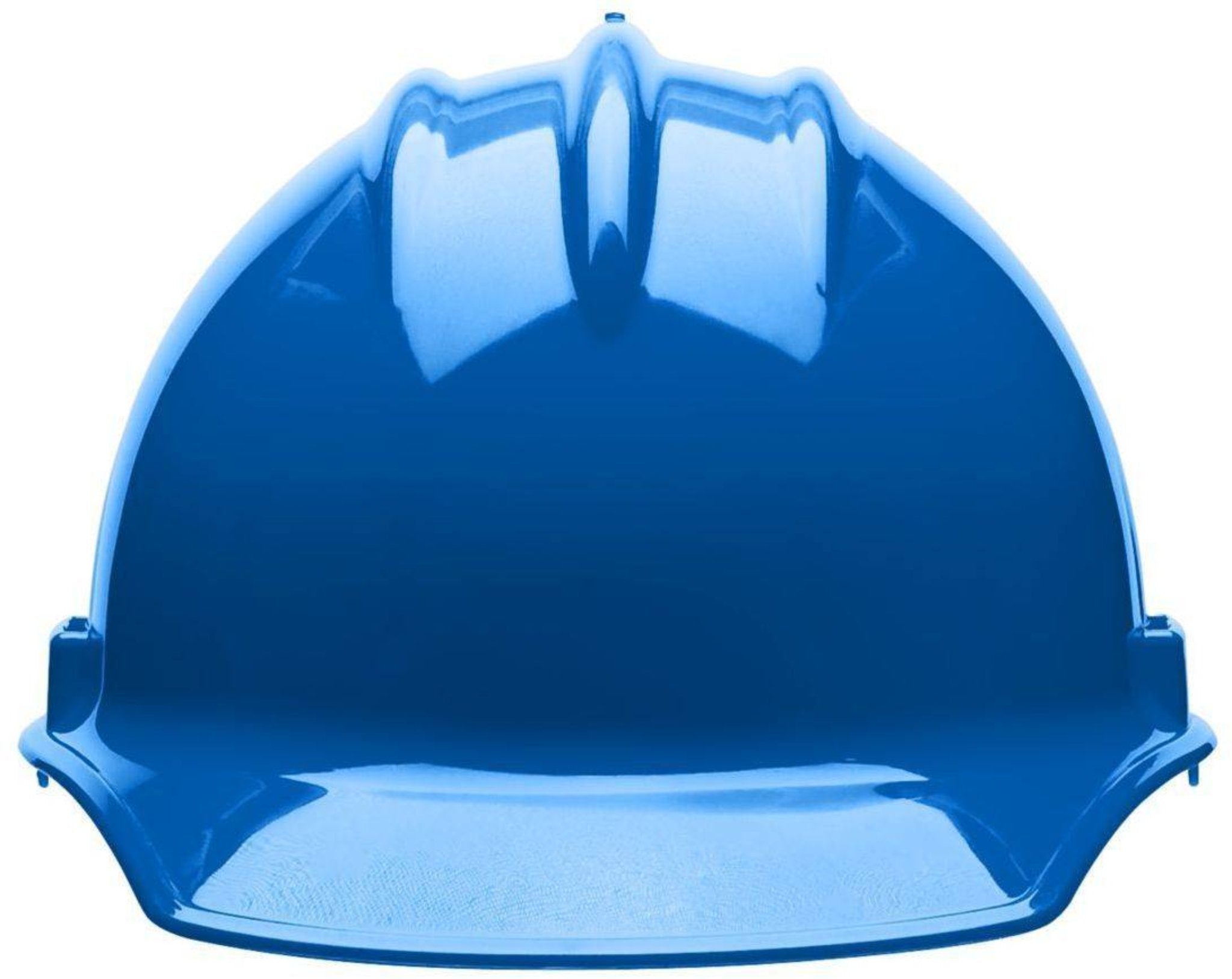 Bullard C30 30PBP 6pt Pinlock Classic Cap Style Hard Hat, Pacific Blue, 1 Each, Front View