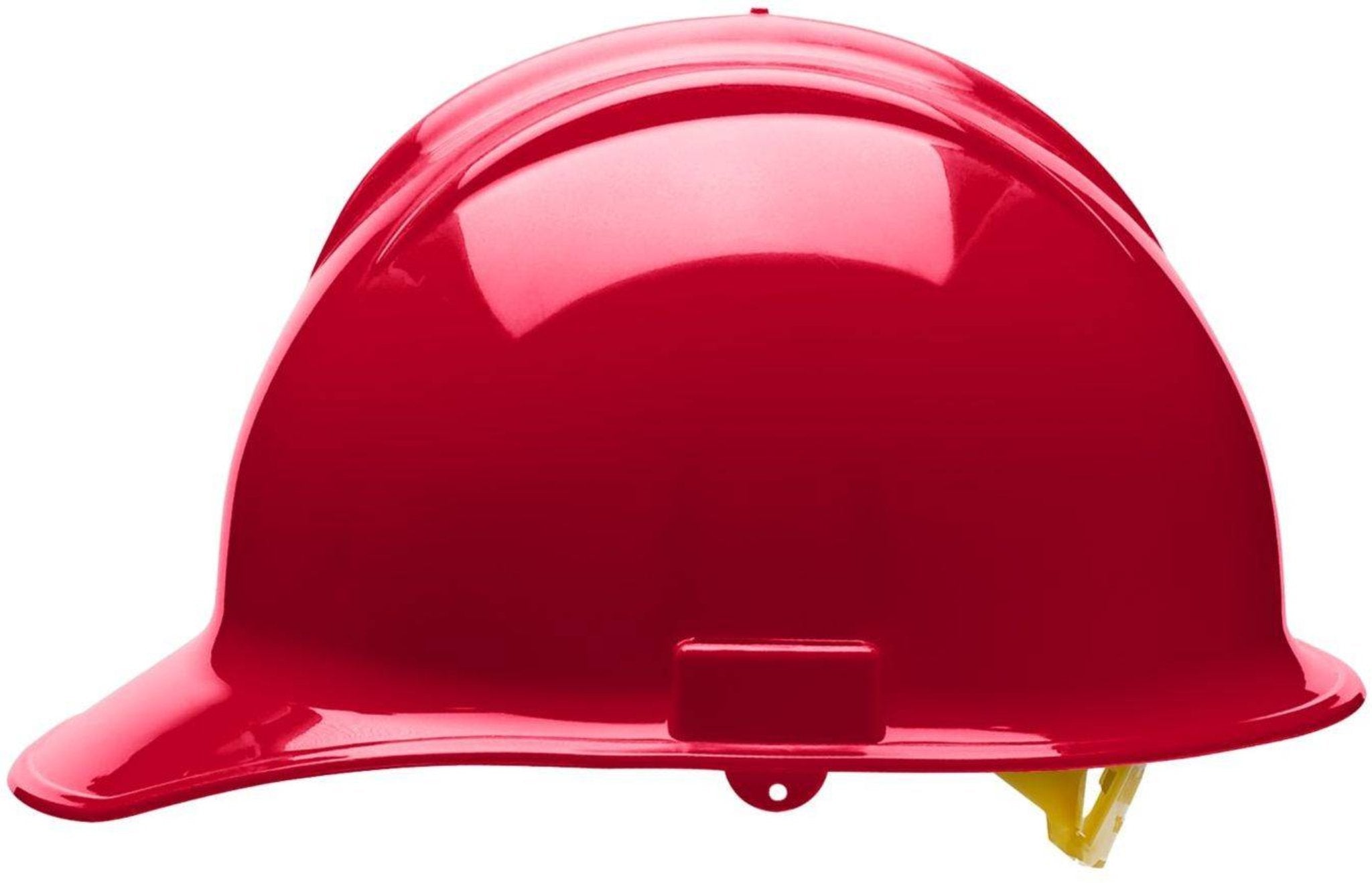 Bullard C30 30RDP 6pt Pinlock Classic Cap Style Hard Hat, Red, 1 Each, Left Side View