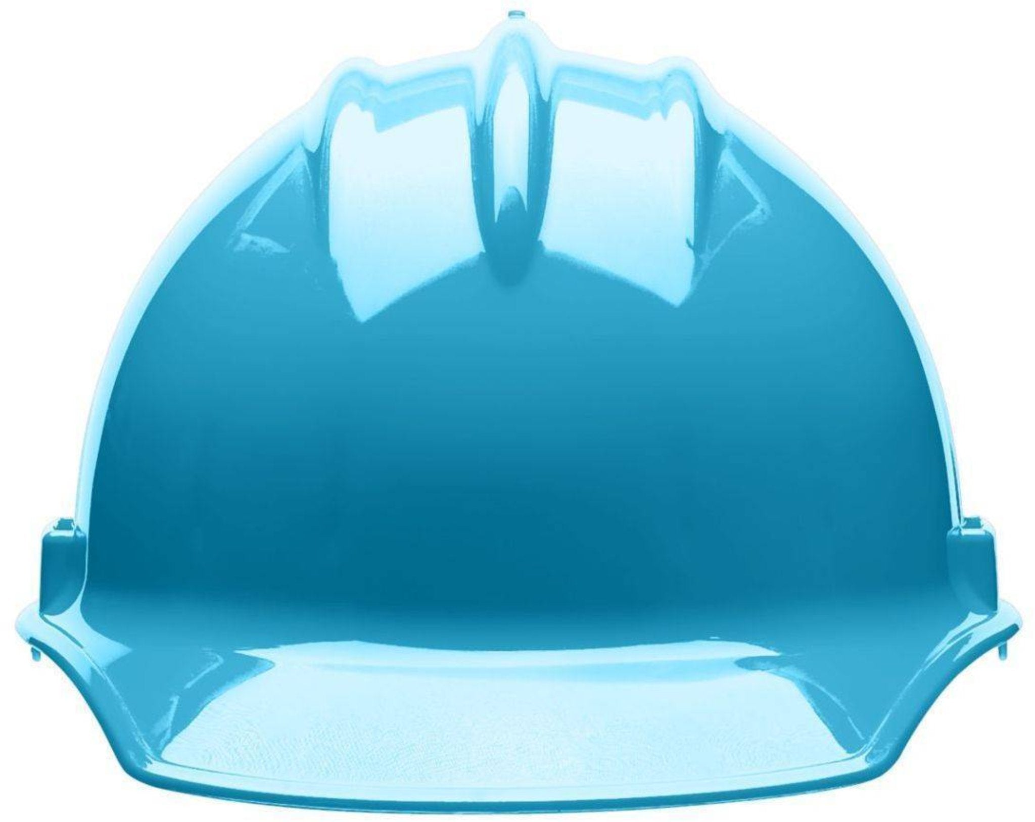 Bullard C30 30SKP 6pt Pinlock Classic Cap Style Hard Hat, Sky Blue, 1 Each, Front View