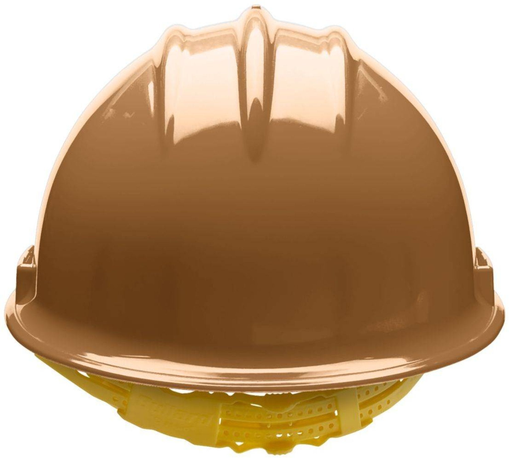 Bullard C30 30TNP 6pt Pinlock Classic Full Brim Style Hard Hat, Tan, 1 Each, Back View