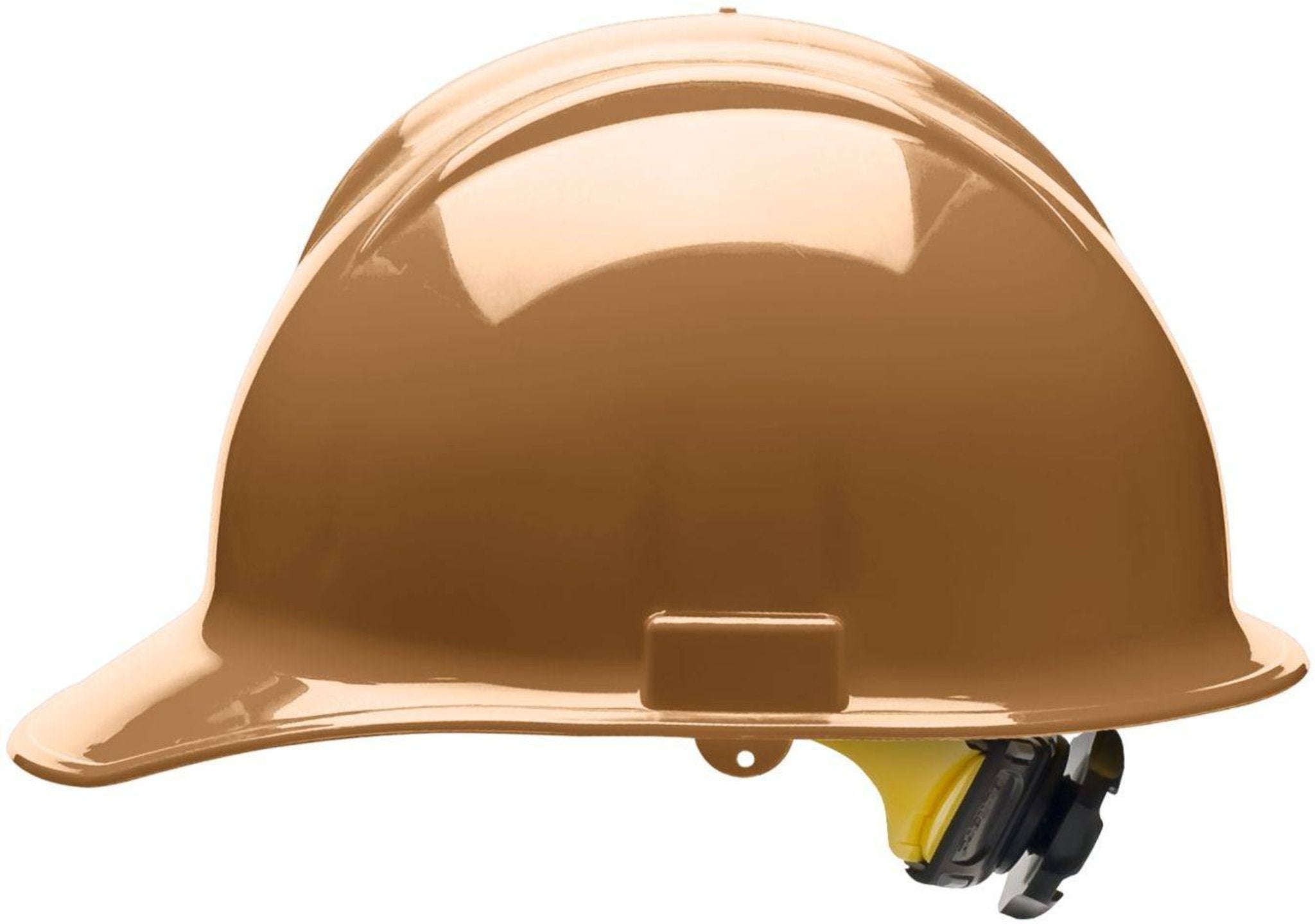 Bullard C30 30TNR 6pt Ratchet Classic Full Brim Style Hard Hat, Tan, 1 Each, Left Side View