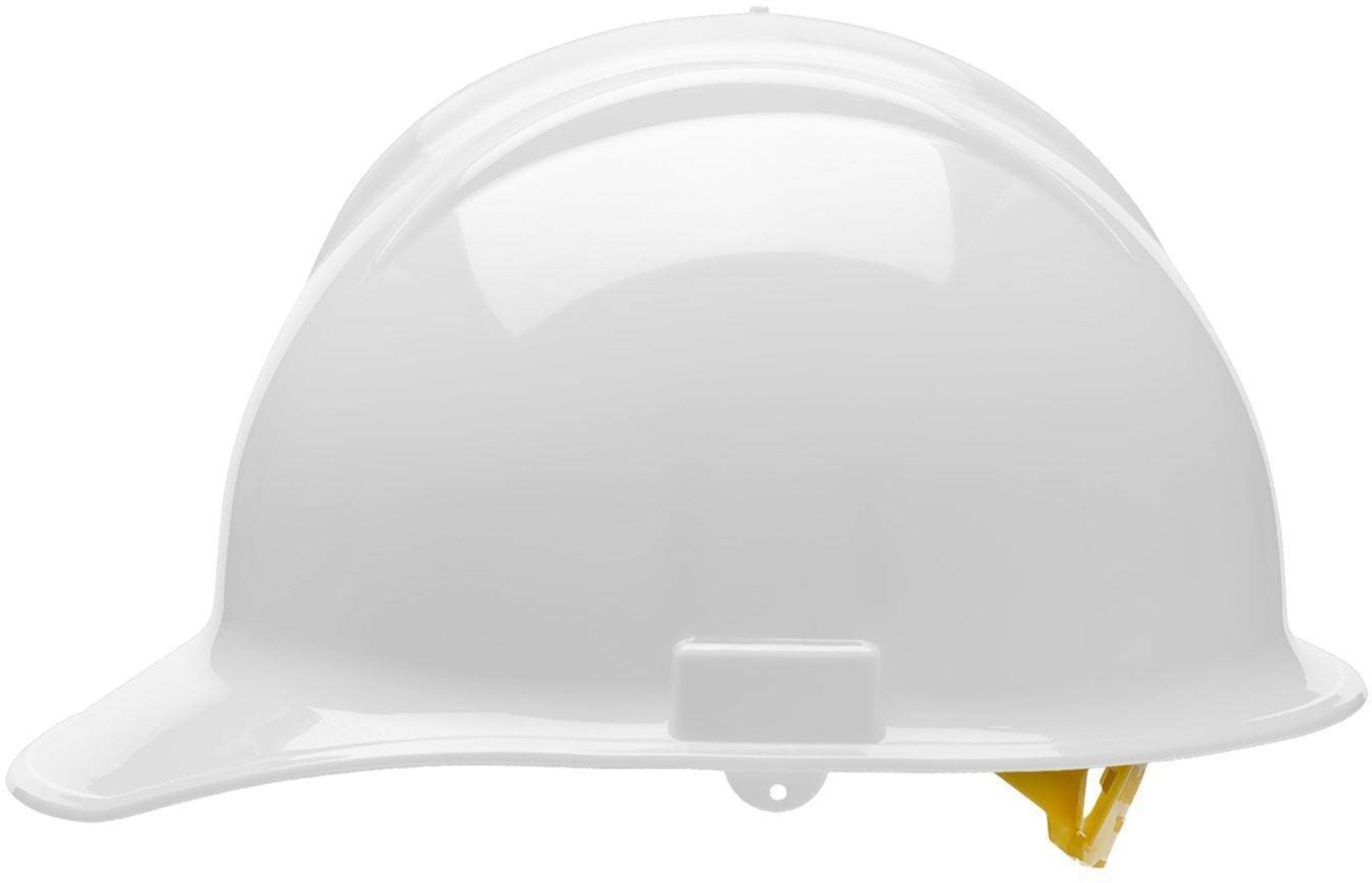 Bullard C30 30WHP 6pt Pinlock Classic Full Brim Style Hard Hat, White, 1 Each, Left Side View