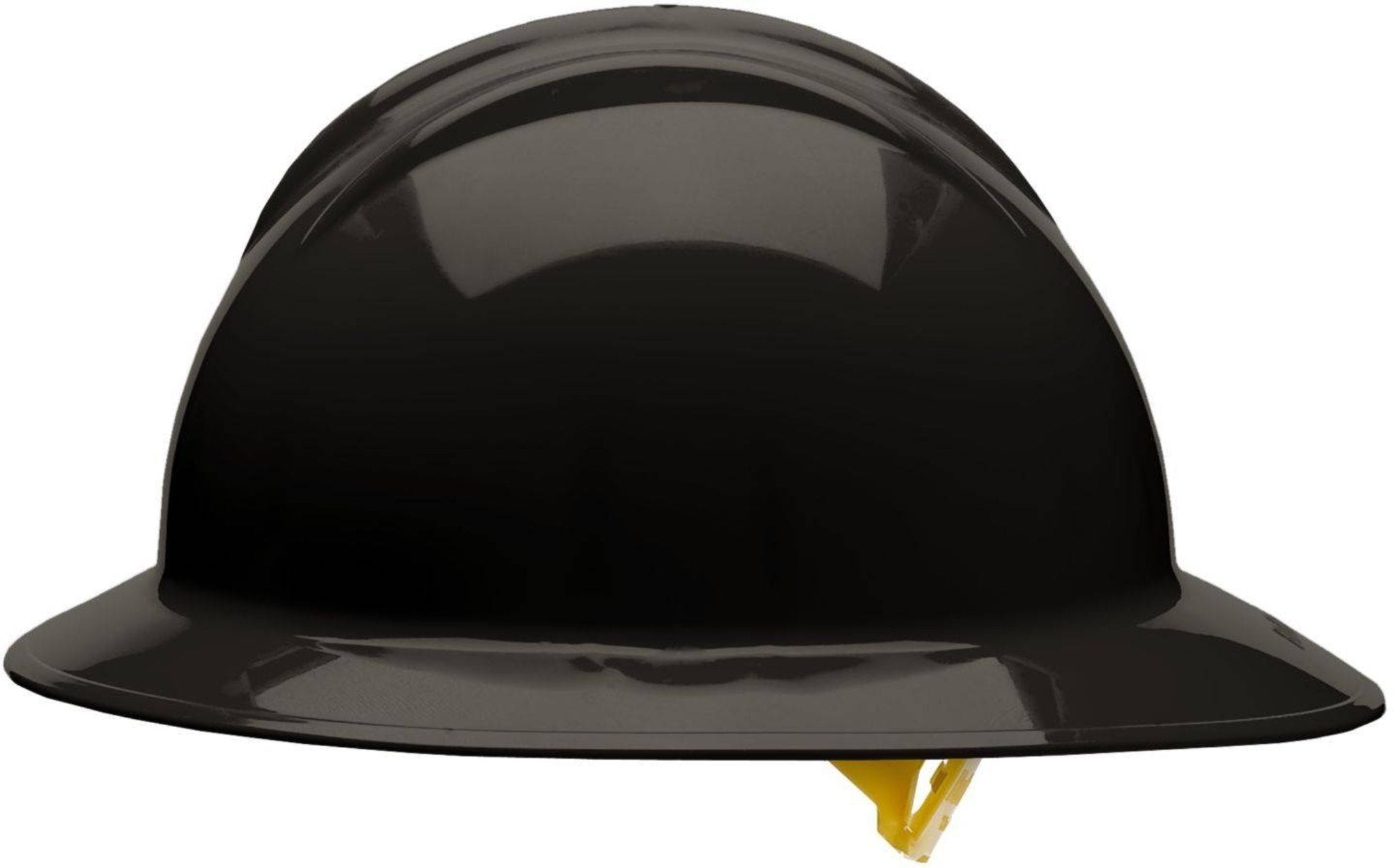 Bullard C33 33BKP 6pt Pinlock Classic Full Brim Style Black Hard Hat 20/Case, Side View 1