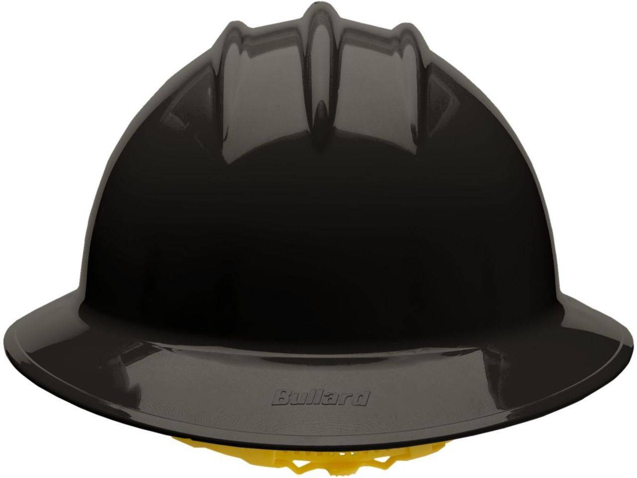 Bullard C33 33BKP 6pt Pinlock Classic Full Brim Style Black Hard Hat 20/Case, Back View