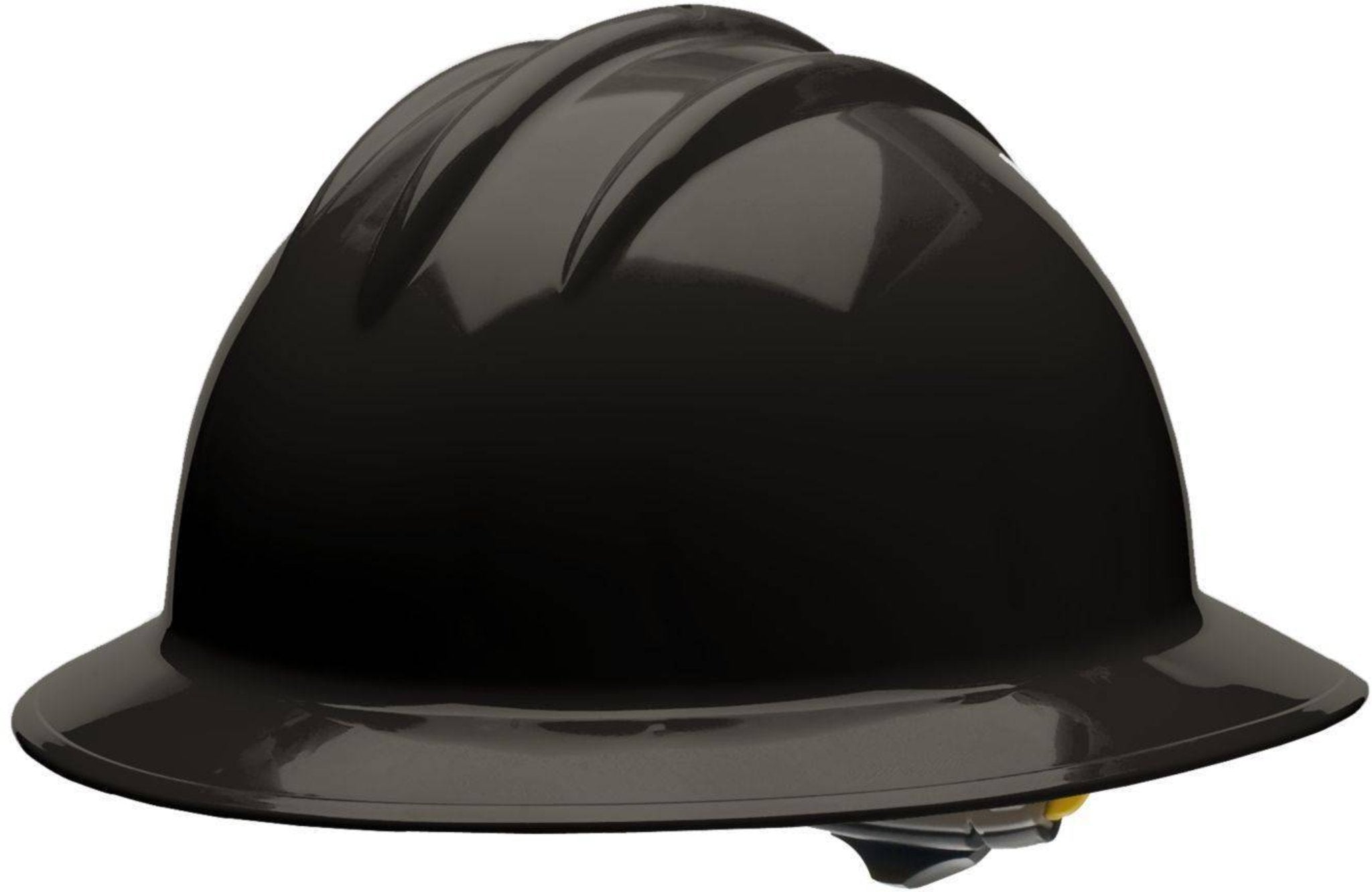 Bullard C33 33BKR 6pt Ratchet Classic Full Brim Style Hard Hat, Black, 1 Each, Main Image