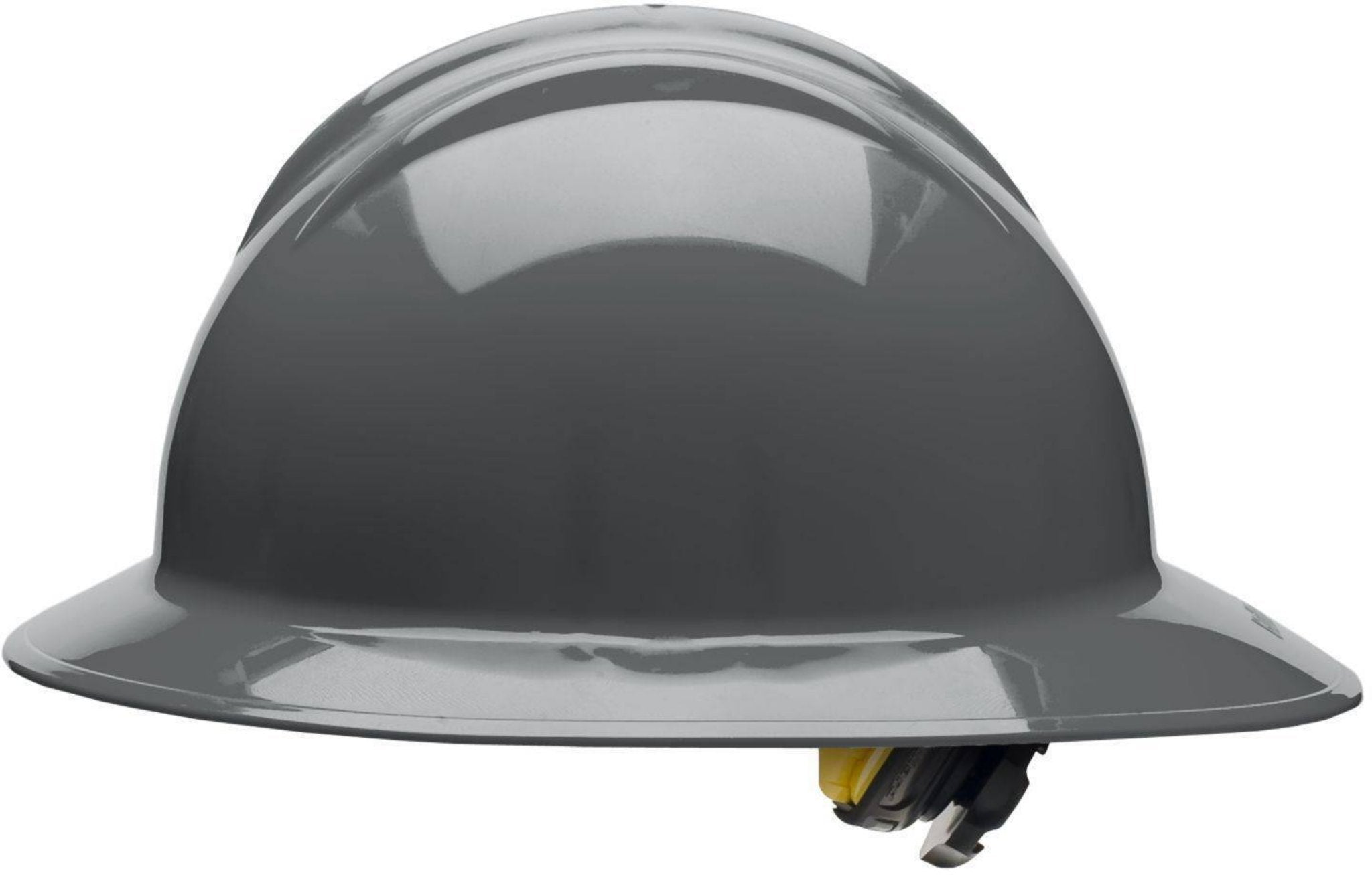 Bullard C33 33DGR 6pt Ratchet Classic Full Brim Style Hard Hat, Dove Grey, 1 Each, Side View 1