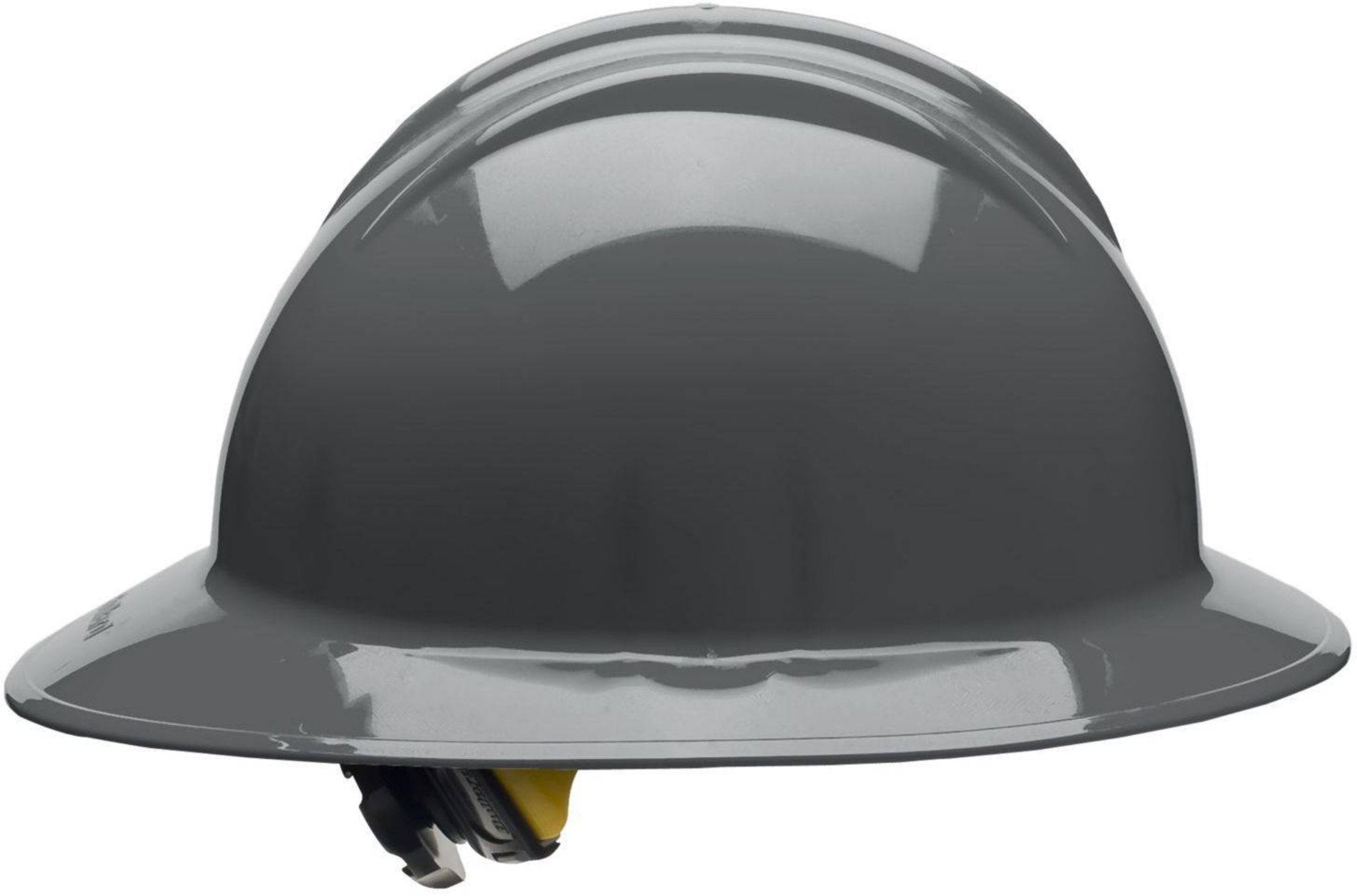 Bullard C33 33DGR 6pt Ratchet Classic Full Brim Style Hard Hat, Dove Grey, 1 Each, Side View 2