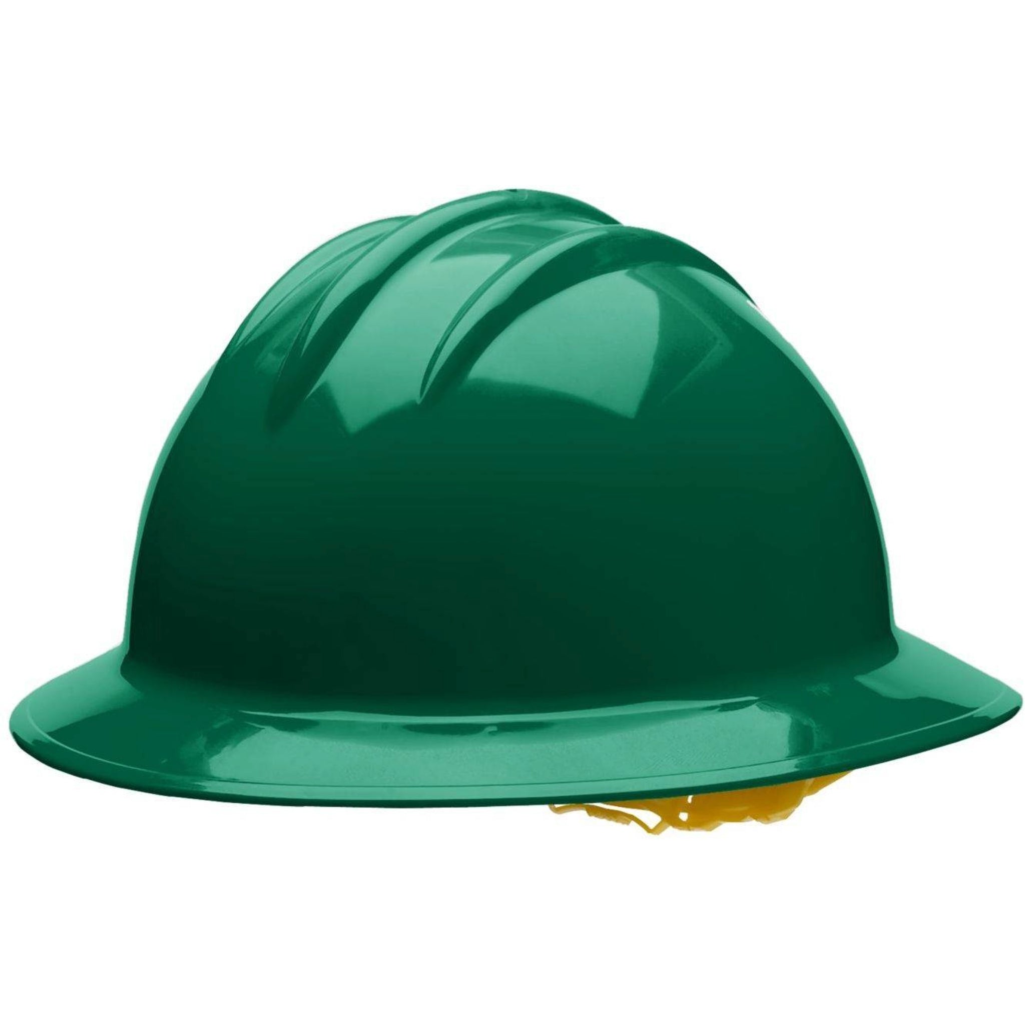 Bullard C33 33FGP 6pt Pinlock Classic Full Brim Style Hard Hat, Forest Green, 1 Each, Main Image