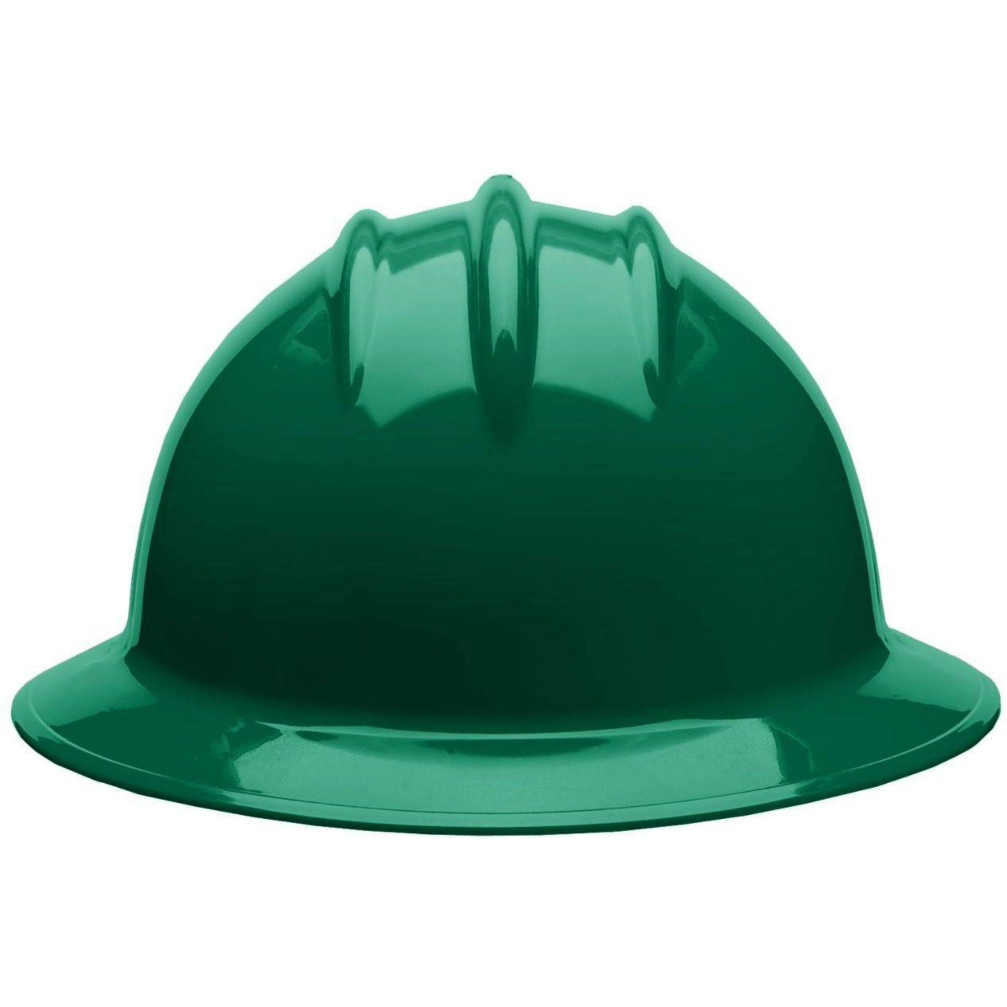 Bullard C33 33FGP 6pt Pinlock Classic Full Brim Style Hard Hat, Forest Green, 1 Each, Back View