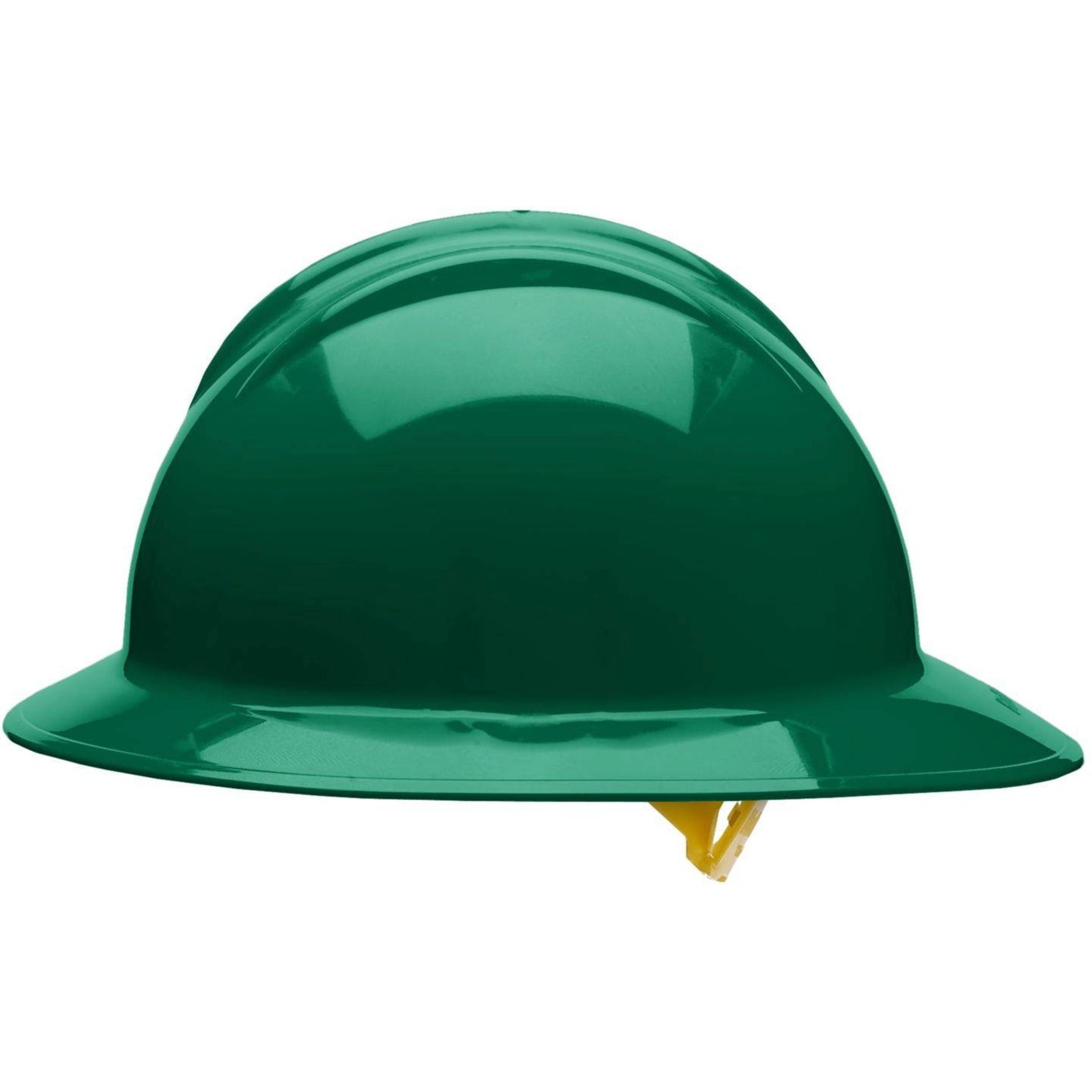 Bullard C33 33FGP 6pt Pinlock Classic Full Brim Style Hard Hat, Forest Green, 1 Each, Side View 1