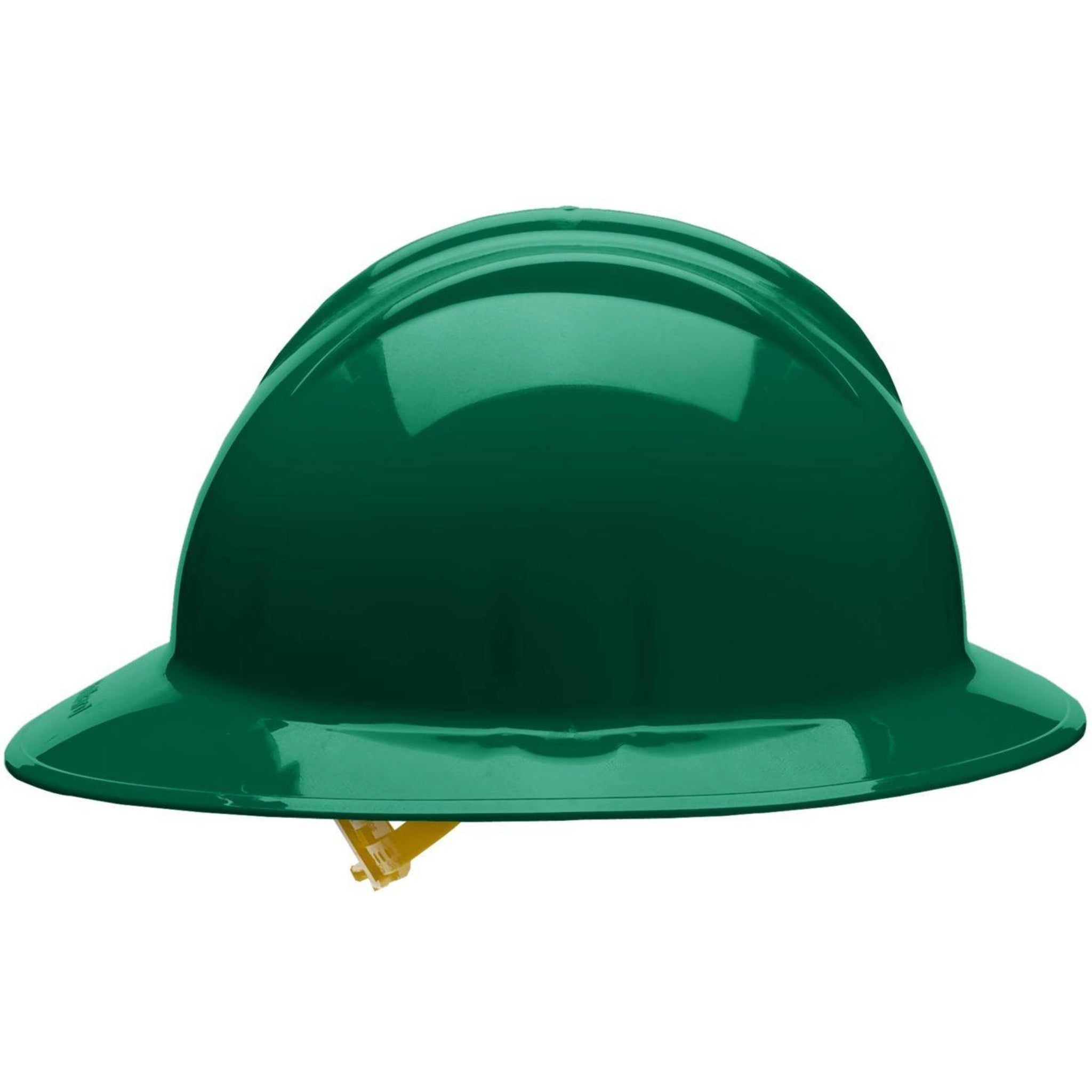 Bullard C33 33FGP 6pt Pinlock Classic Full Brim Style Hard Hat, Forest Green, 1 Each, Side View 2