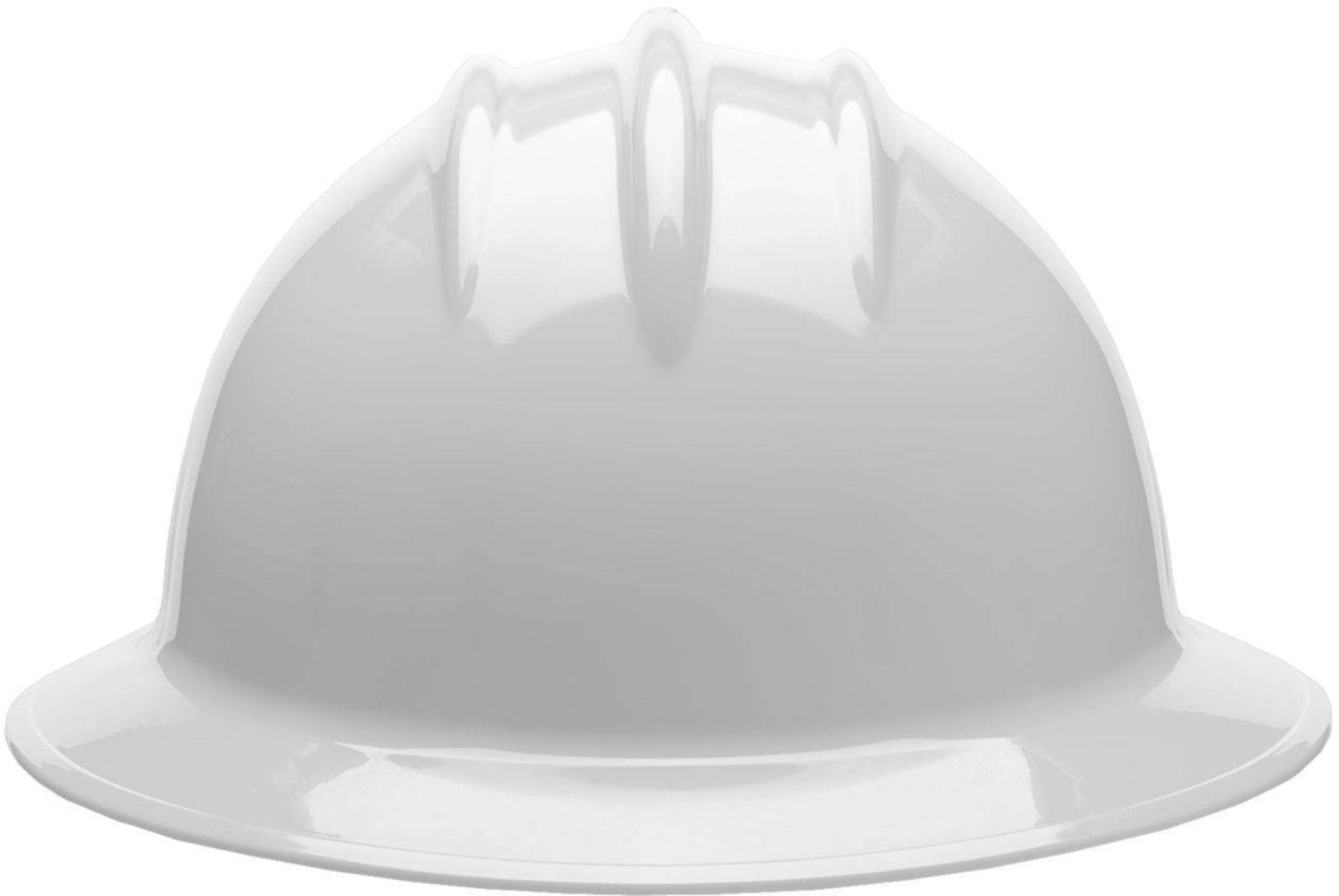 Bullard C33 33GGP 6pt Pinlock Classic Full Brim Style Hard Hat, Gull Grey, 1 Each, Back View