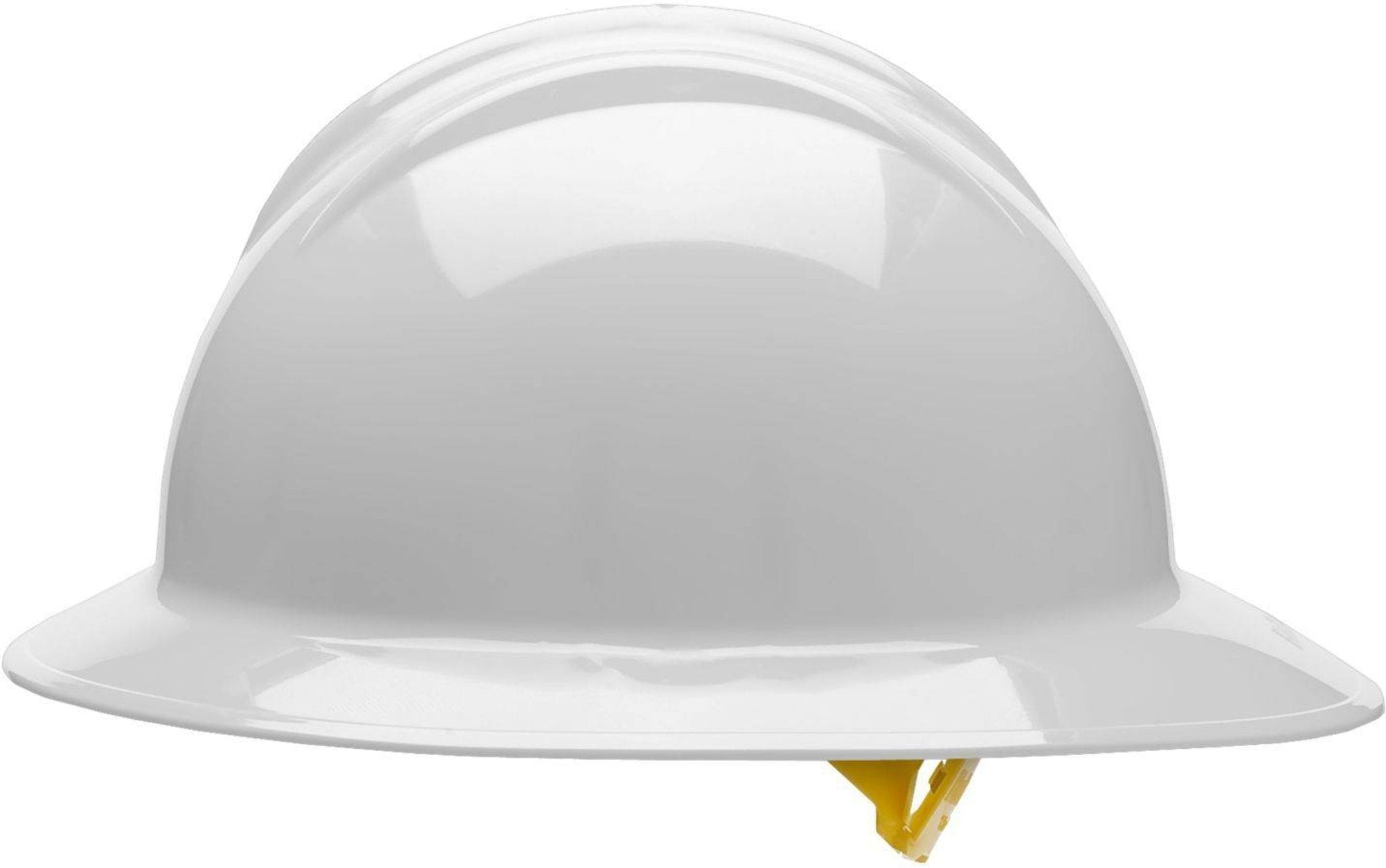 Bullard C33 33GGP 6pt Pinlock Classic Full Brim Style Hard Hat, Gull Grey, 1 Each, Side View 1