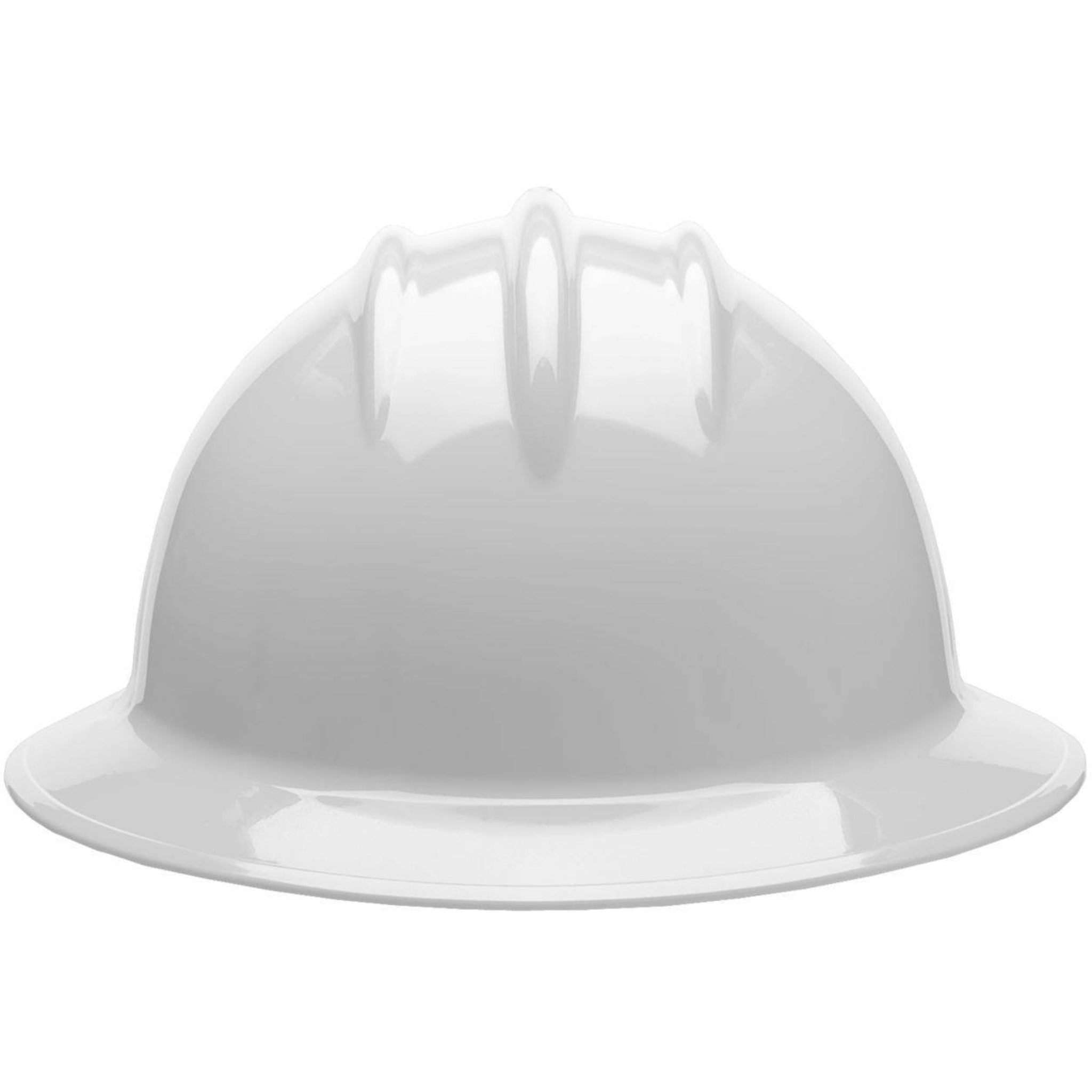 Bullard C33 33GGR 6pt Ratchet Classic Full Brim Style Hard Hat, Gull Grey, 1 Each, Back View