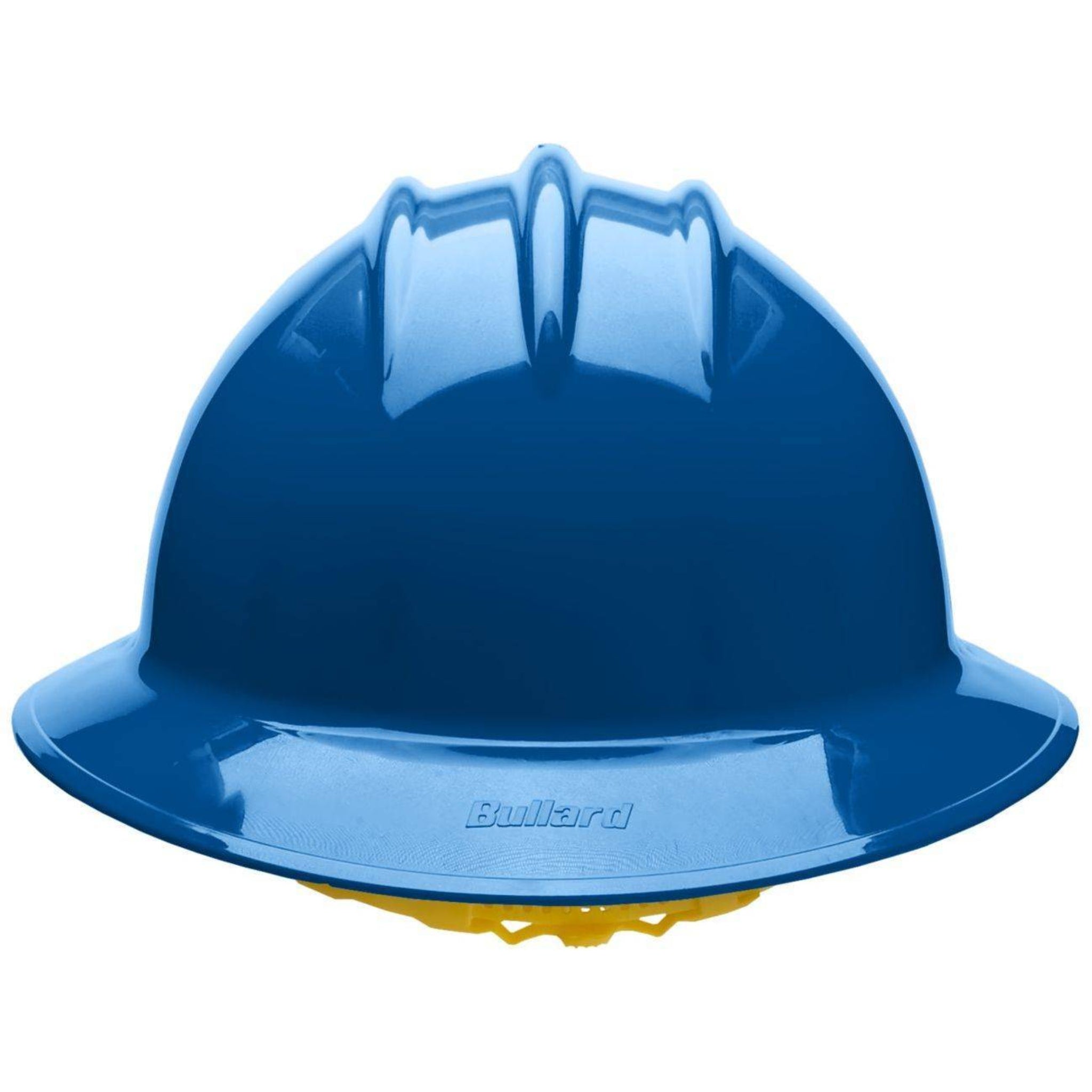 Bullard C33 33KBP 6pt Pinlock Classic Full Brim Style Kentucky Blue Hard Hat 20/Case, Front View