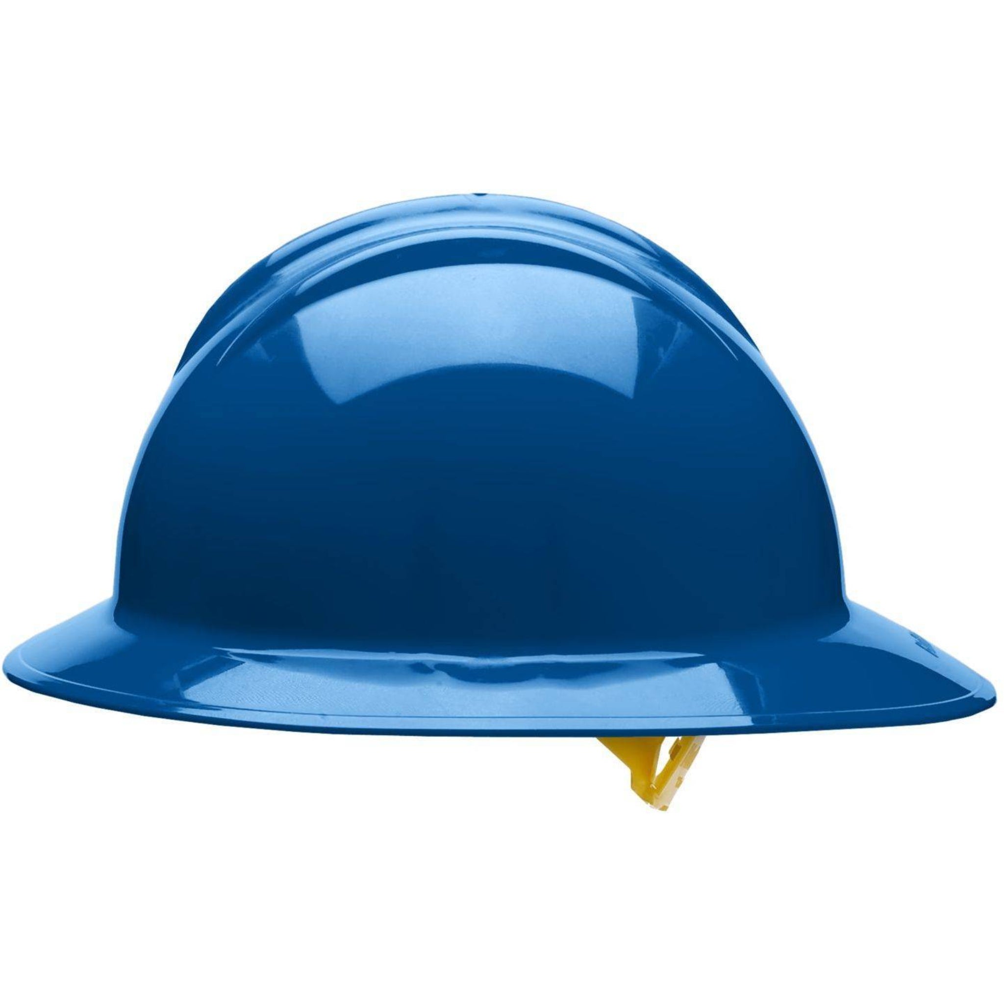 Bullard C33 33KBP 6pt Pinlock Classic Full Brim Style Kentucky Blue Hard Hat 20/Case, Side View