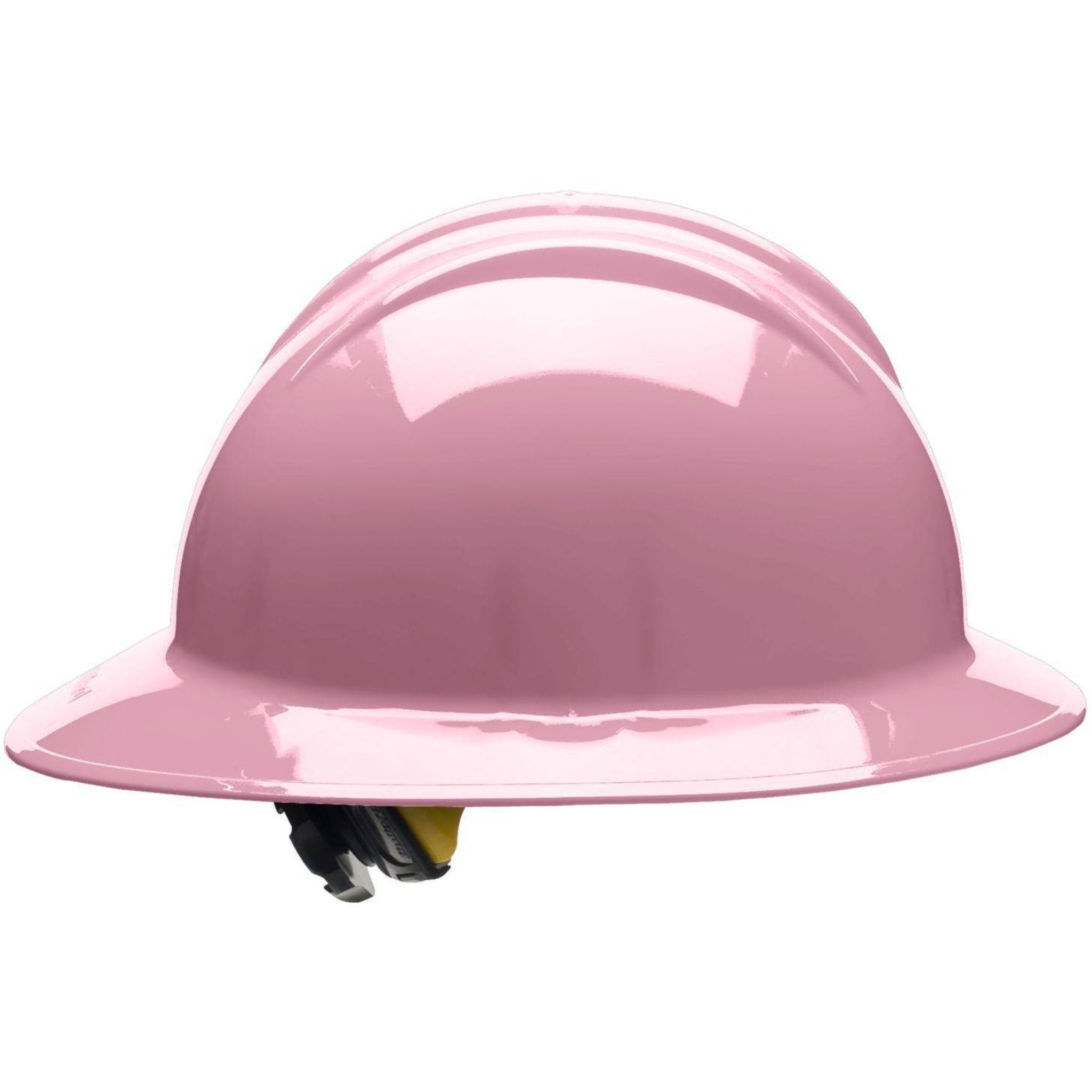 Bullard C33 33LPR 6pt Ratchet Classic Full Brim Style Light Pink Hard Hat 20/Case, Side View 1