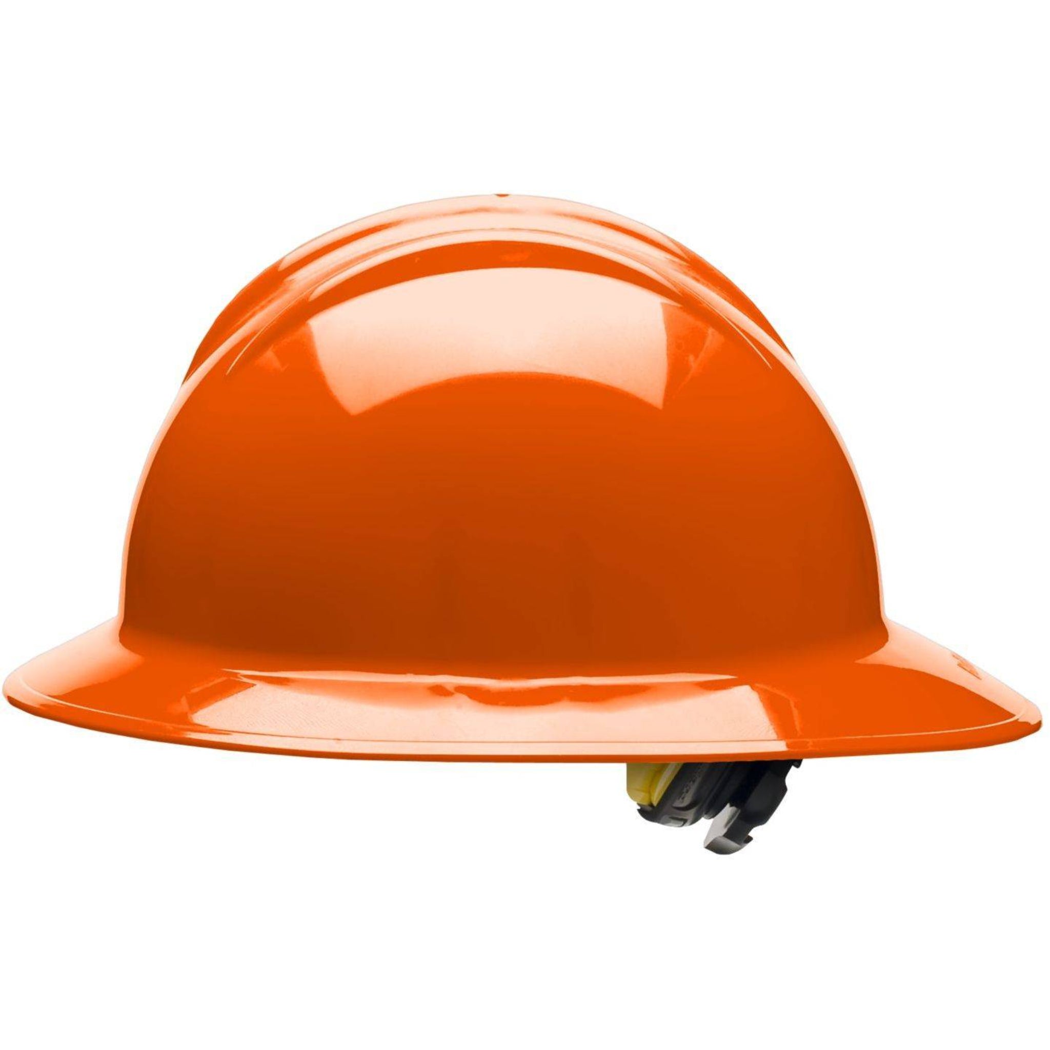 Bullard C33 33ORR 6pt Ratchet Classic Full Brim Style Orange Hard Hat 20/Case, Side View