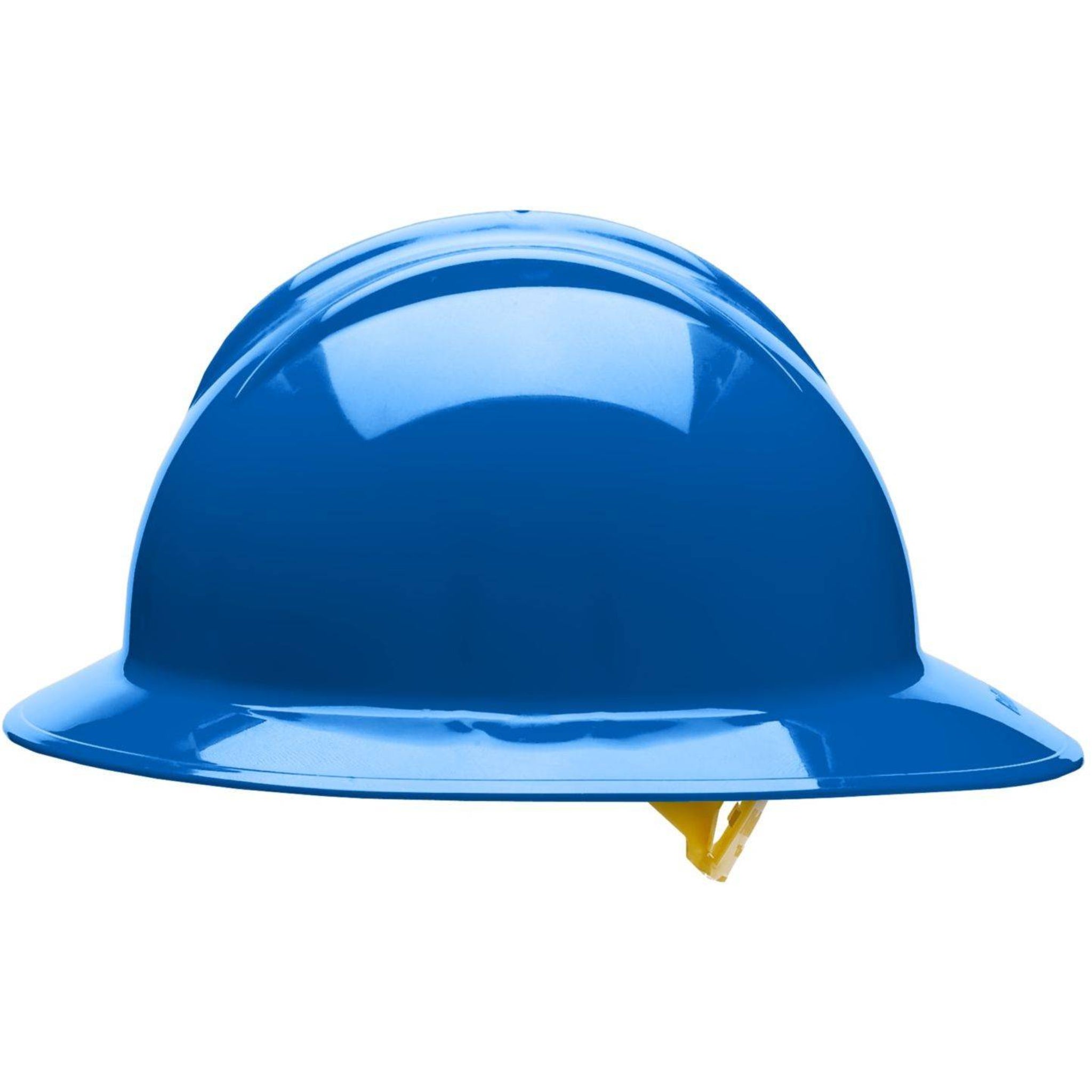 Bullard C33 33PBP 6pt Pinlock Classic Full Brim Style Pacific Blue Hard Hat 20/Case, Side View