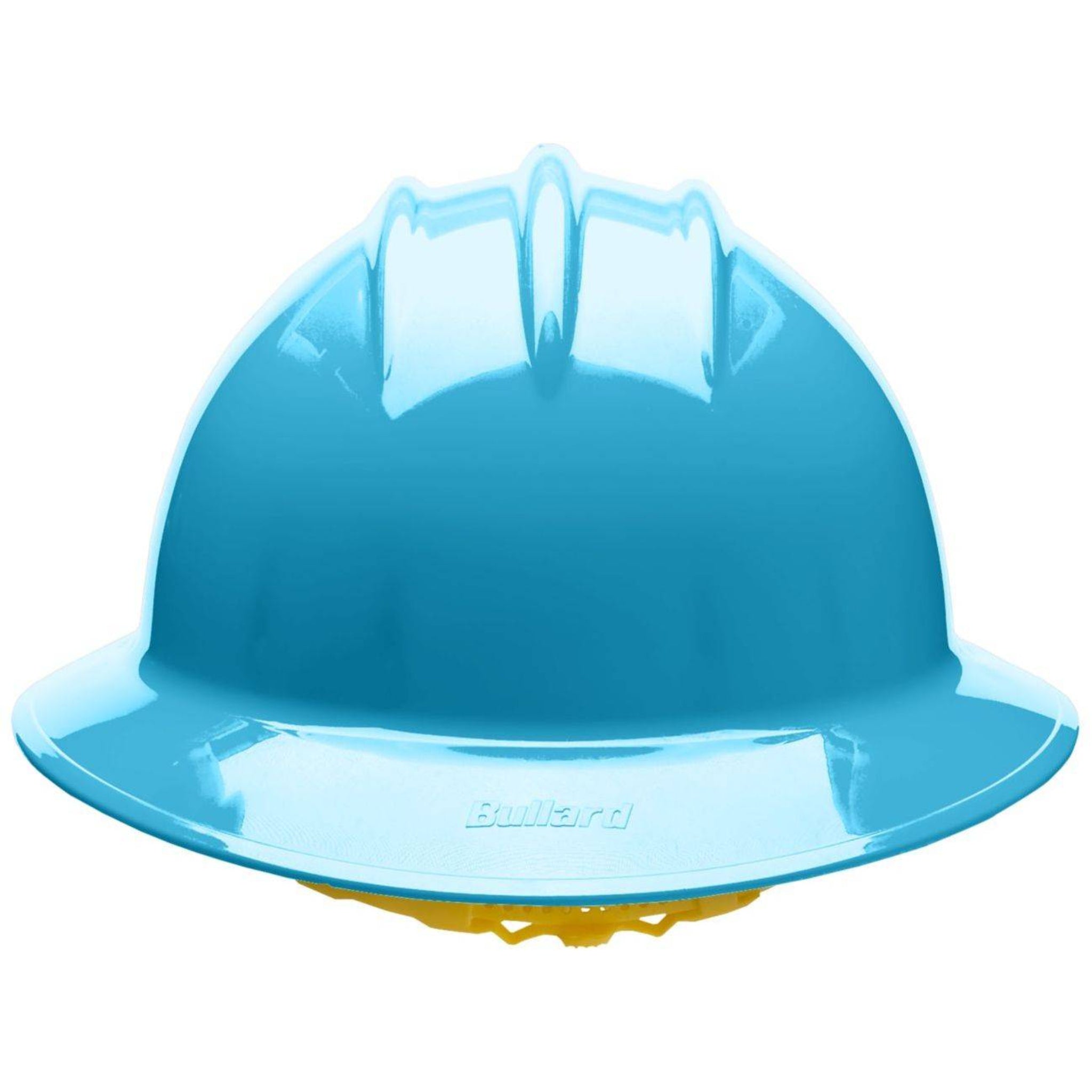 Bullard C33 33SKP 6pt Pinlock Classic Full Brim Style Sky Blue Hard Hat 20/Case, Front View