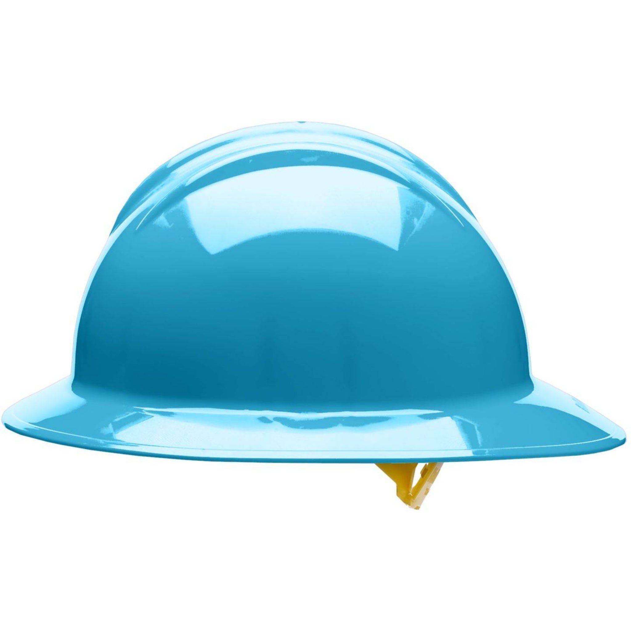 Bullard C33 33SKP 6pt Pinlock Classic Full Brim Style Sky Blue Hard Hat 20/Case, Side View