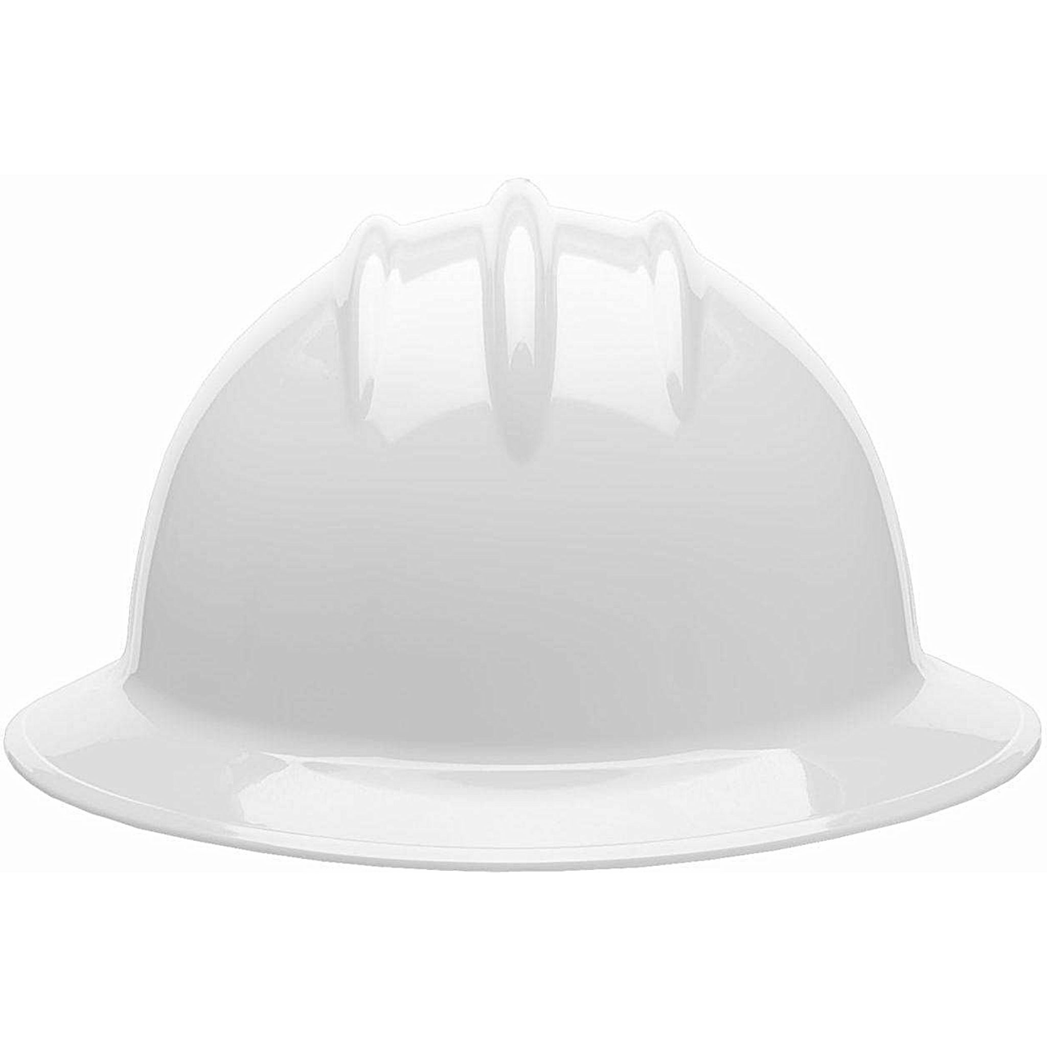 Bullard C34 34WHP 6pt, Pinlock, Classic Extra Large Full Brim Style, White Hard Hat, 1 Each