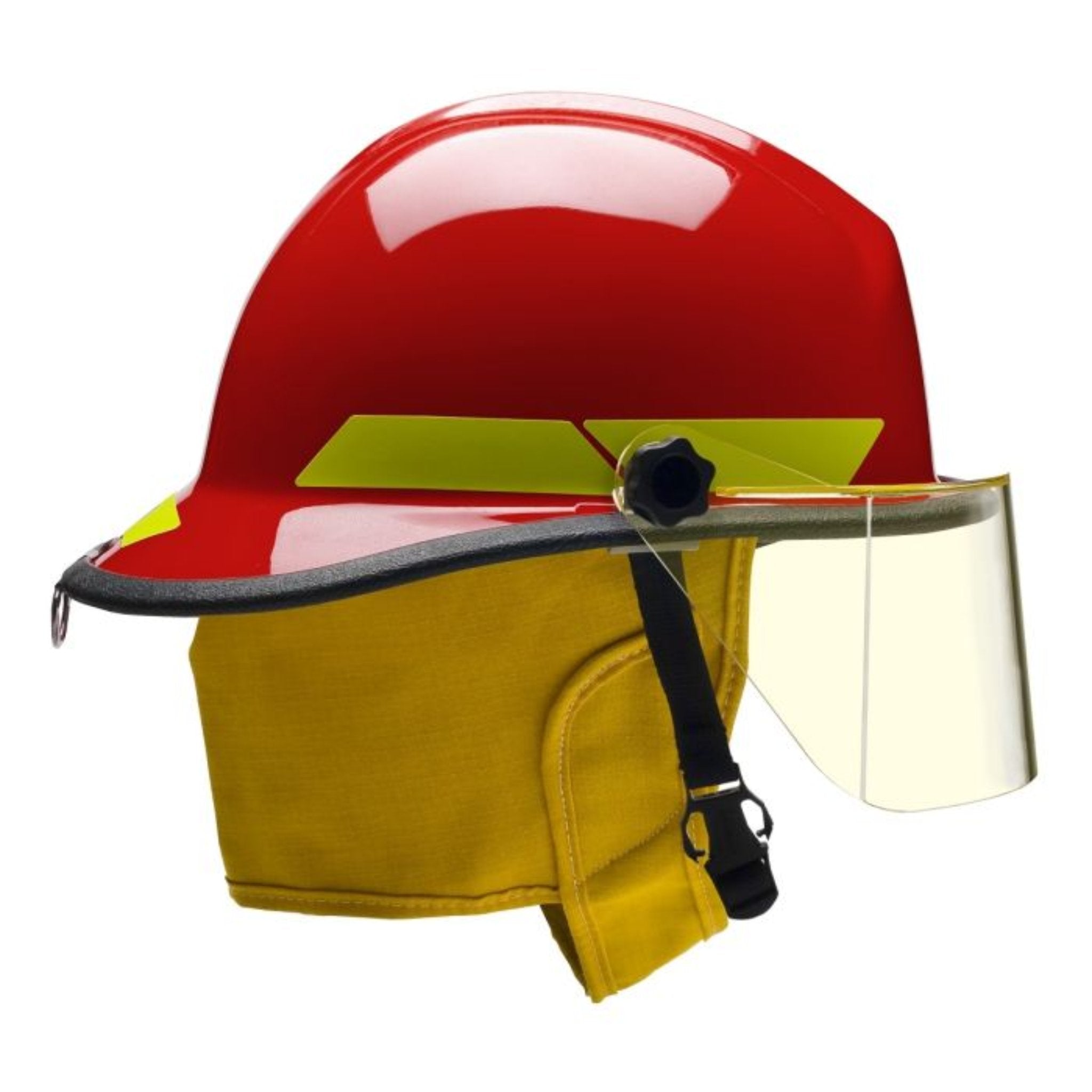 Bullard FX Firedome Contemporary Structural Fire Helmet, Universal, 1 Each, Red Color