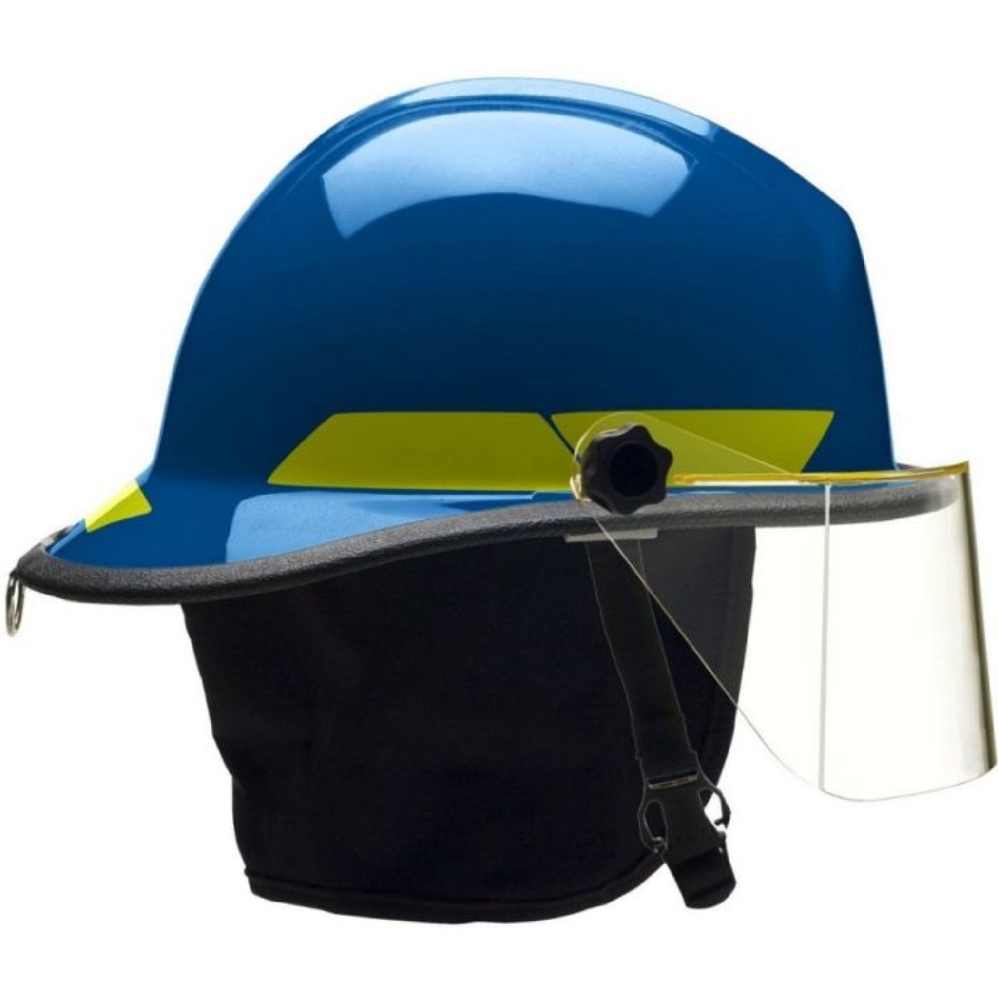 Bullard PX Firedome Structural Fire Helmet, 1 Each, Blue Color