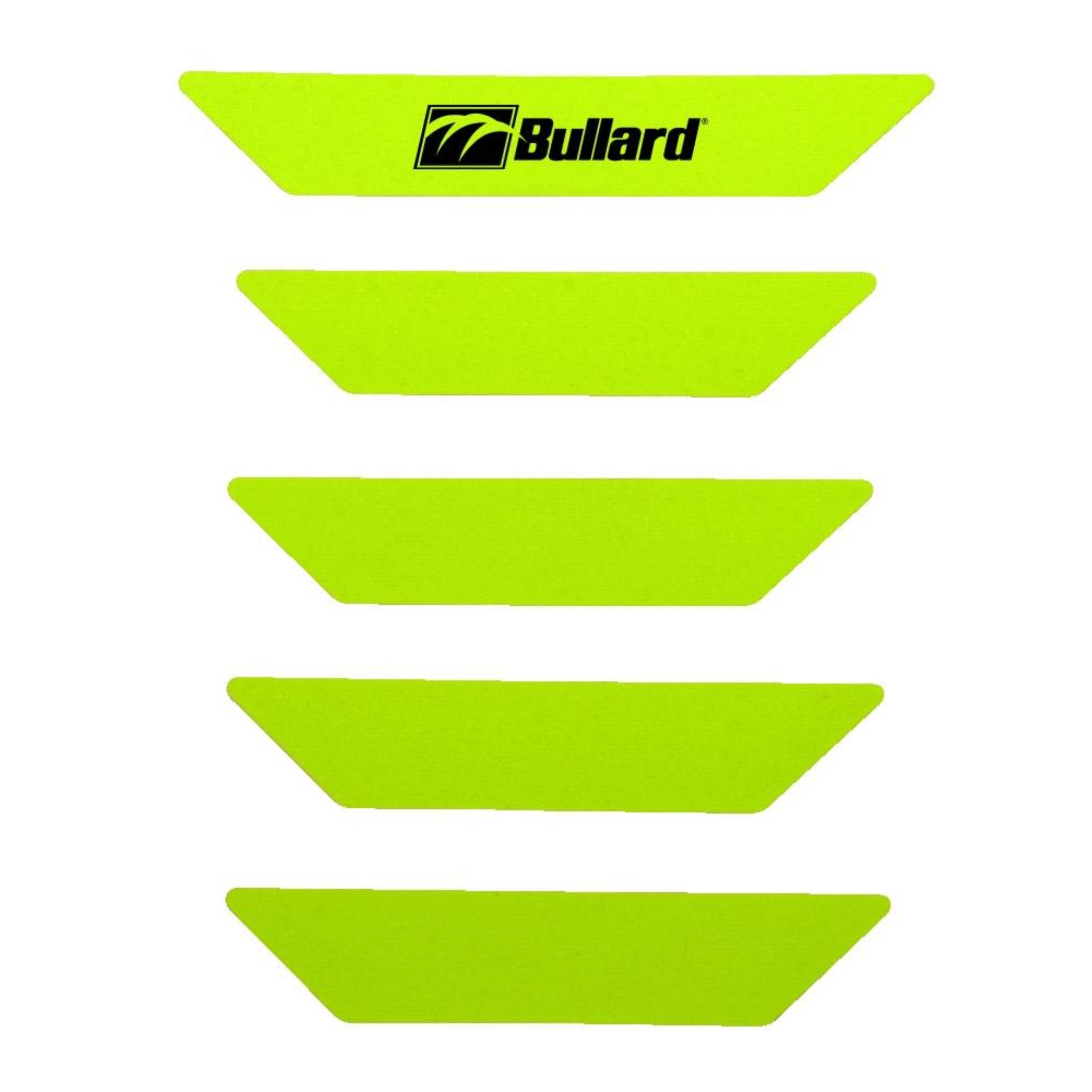 Bullard R533 Lime-Yellow Stripes, Set of 5