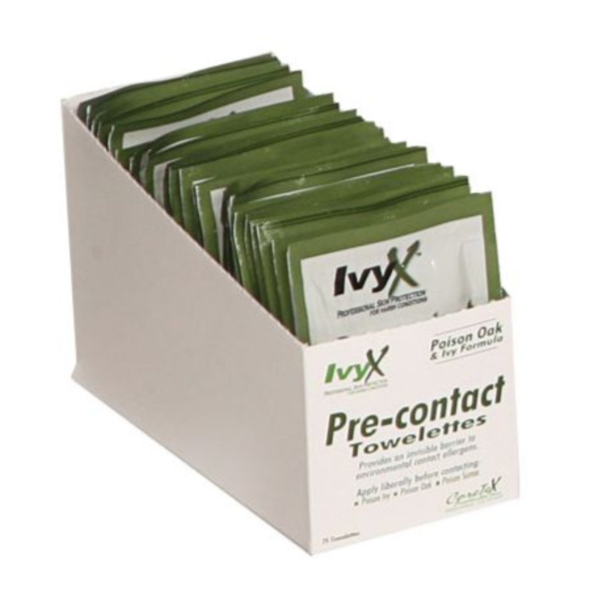 Ivy X Poison Oak  Towelettes - 25/Box, Case of 8 Boxes