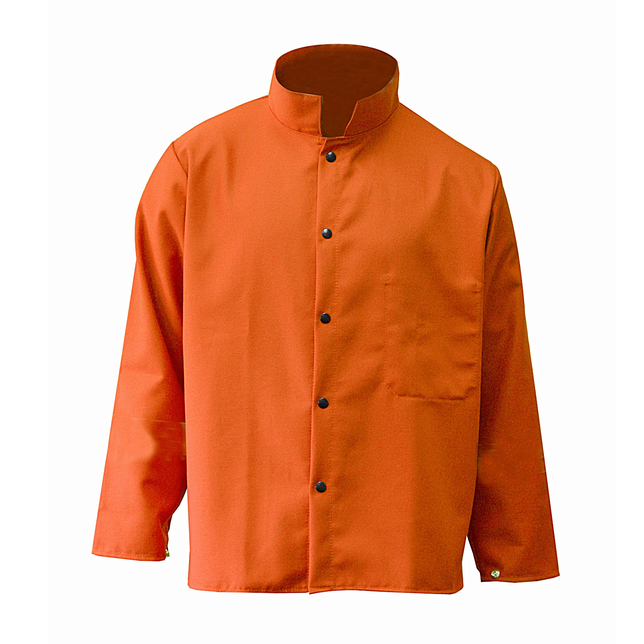 Chicago Protective Apparel 600-IND-O 9 Oz. INDURA Style-B 30-Inch Jacket, Orange, 1 Each, Main Image