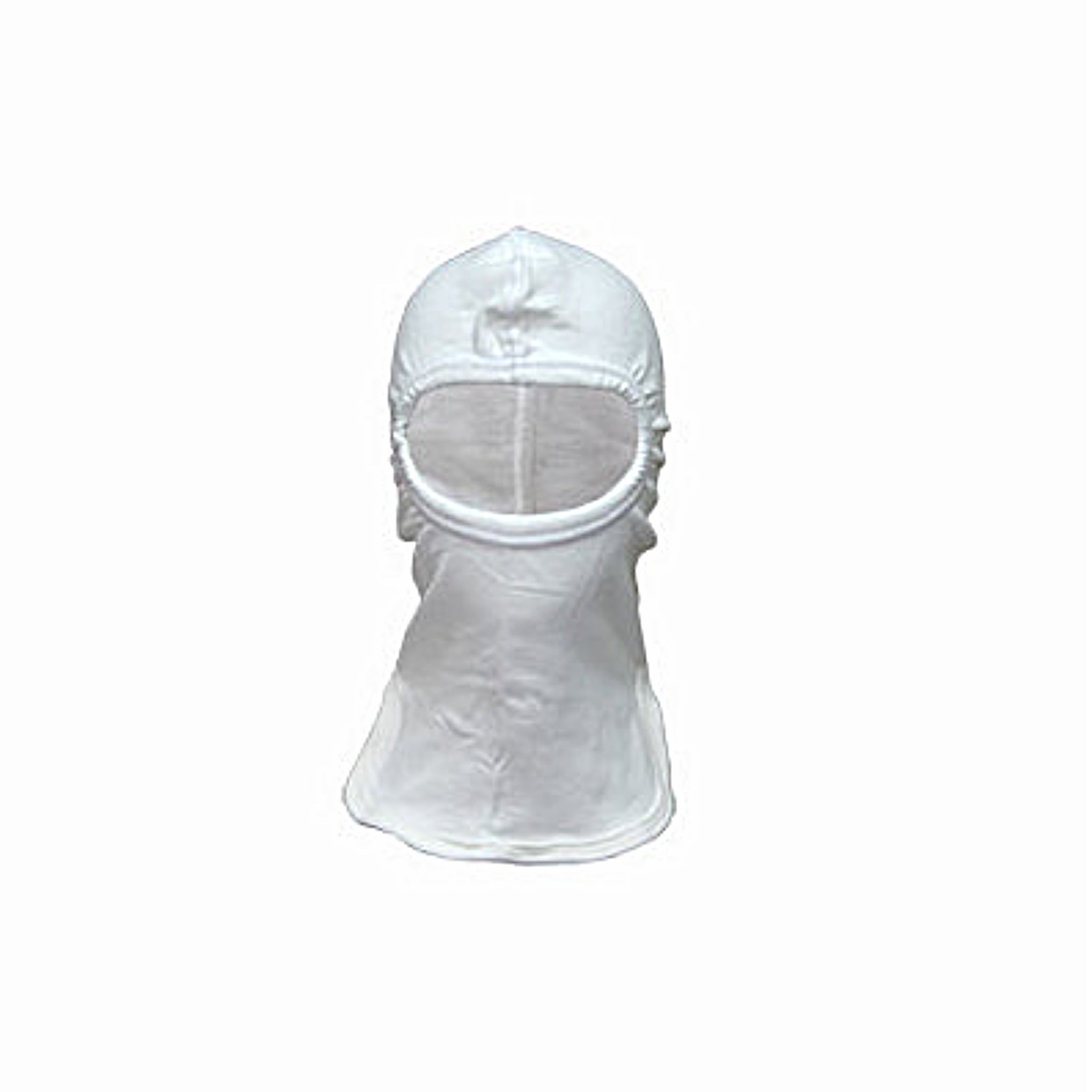 Chicago Protective Apparel KN-51 7 oz. Knit Nomex Blend Hood, ATPV 10.1, NFPA 70E, White, 1 Each