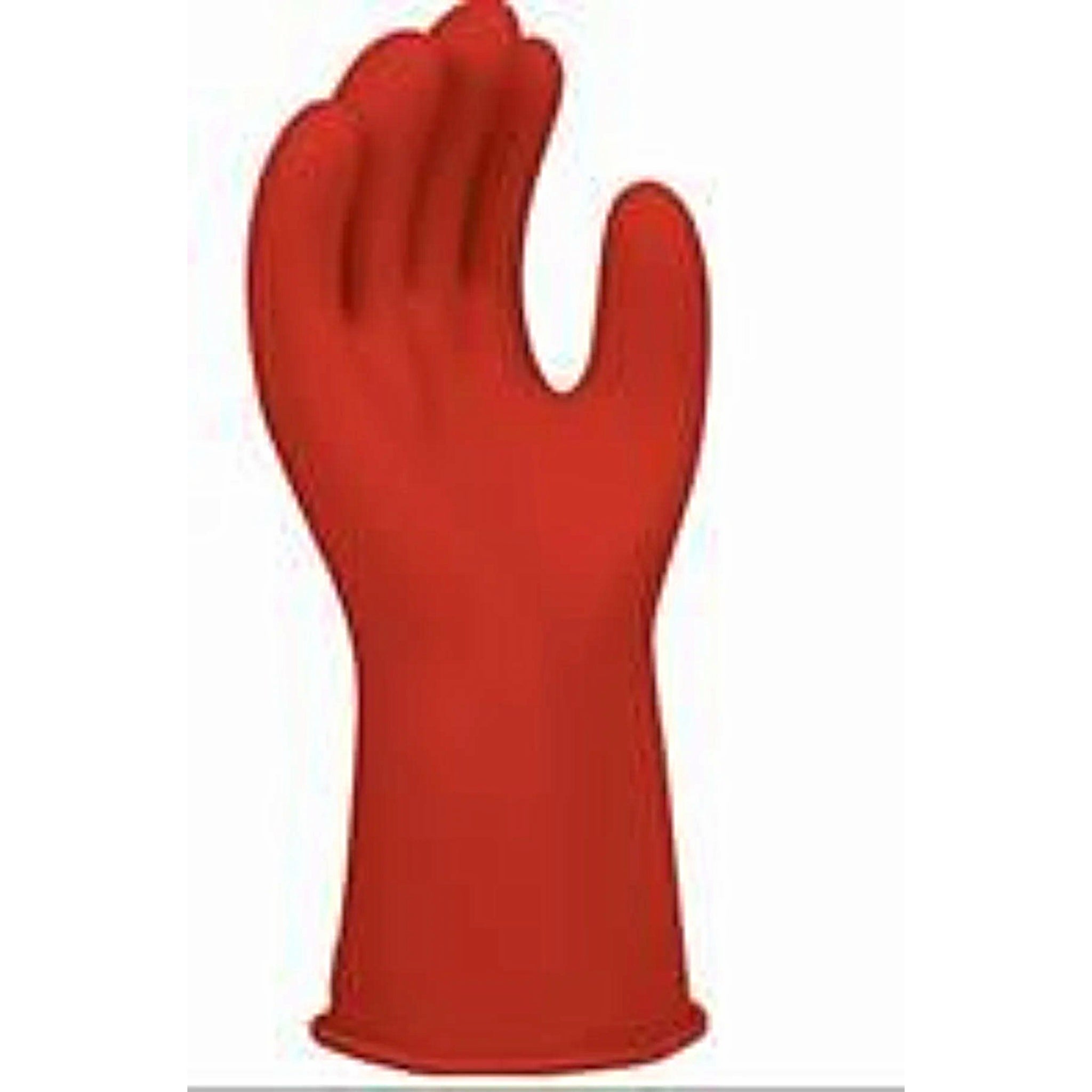 Chicago Protective Apparel LRIG-0-11-SZ-RED Class 0 Rubber Insulated Glove, Red, 1 Pair, Main Image