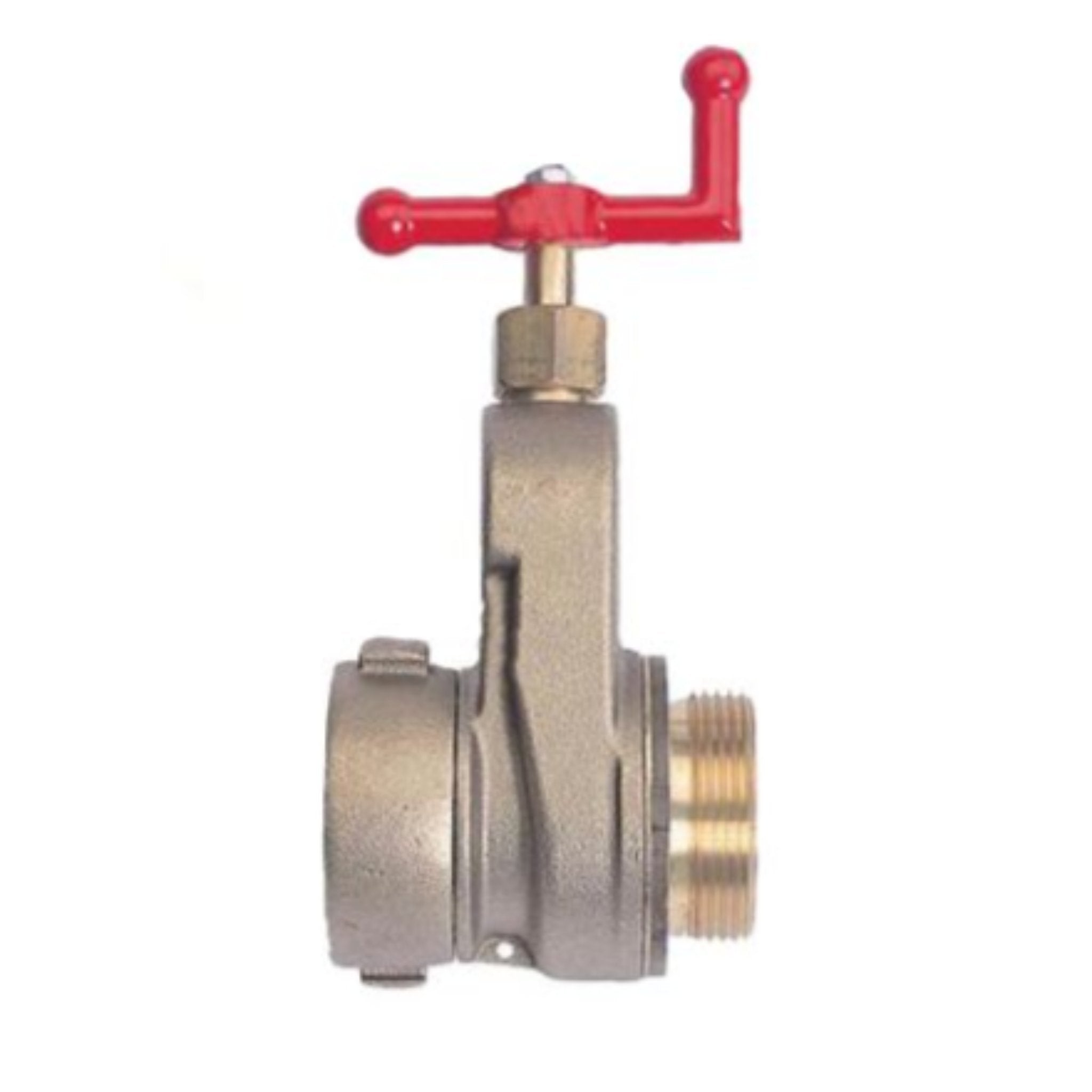 C & S Supply 2 1/2in Brass Hydrant Gate Valve