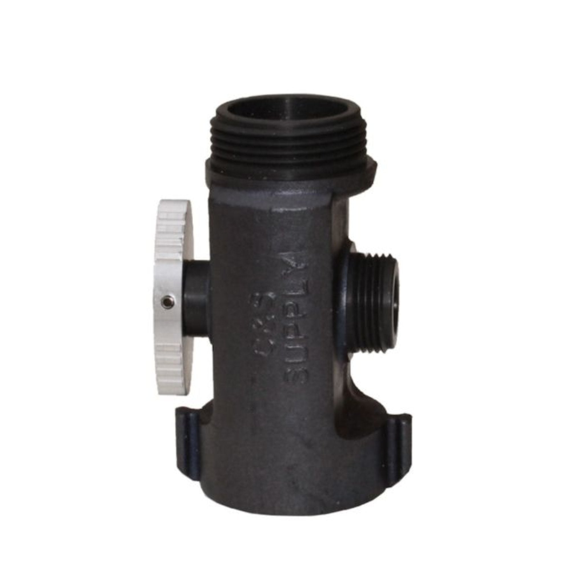 C & S Supply TV1510 NH-NP T-Valve, Black Color