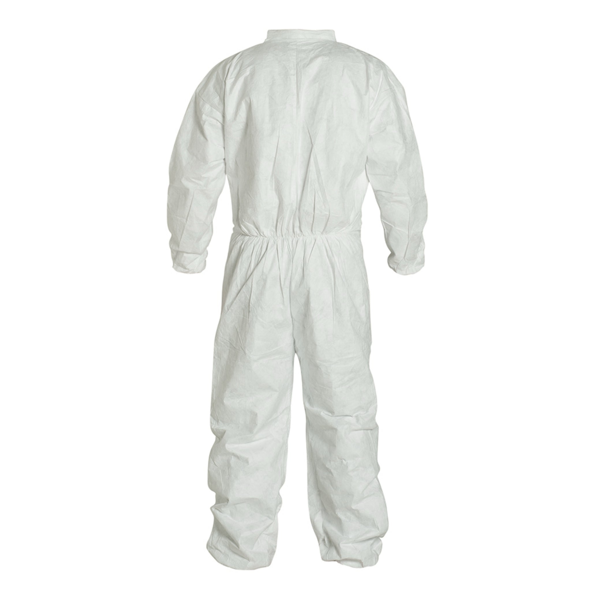 DuPont TY125SWH Tyvek 400 Coverall with Elastic Wrists and Ankles, Back View