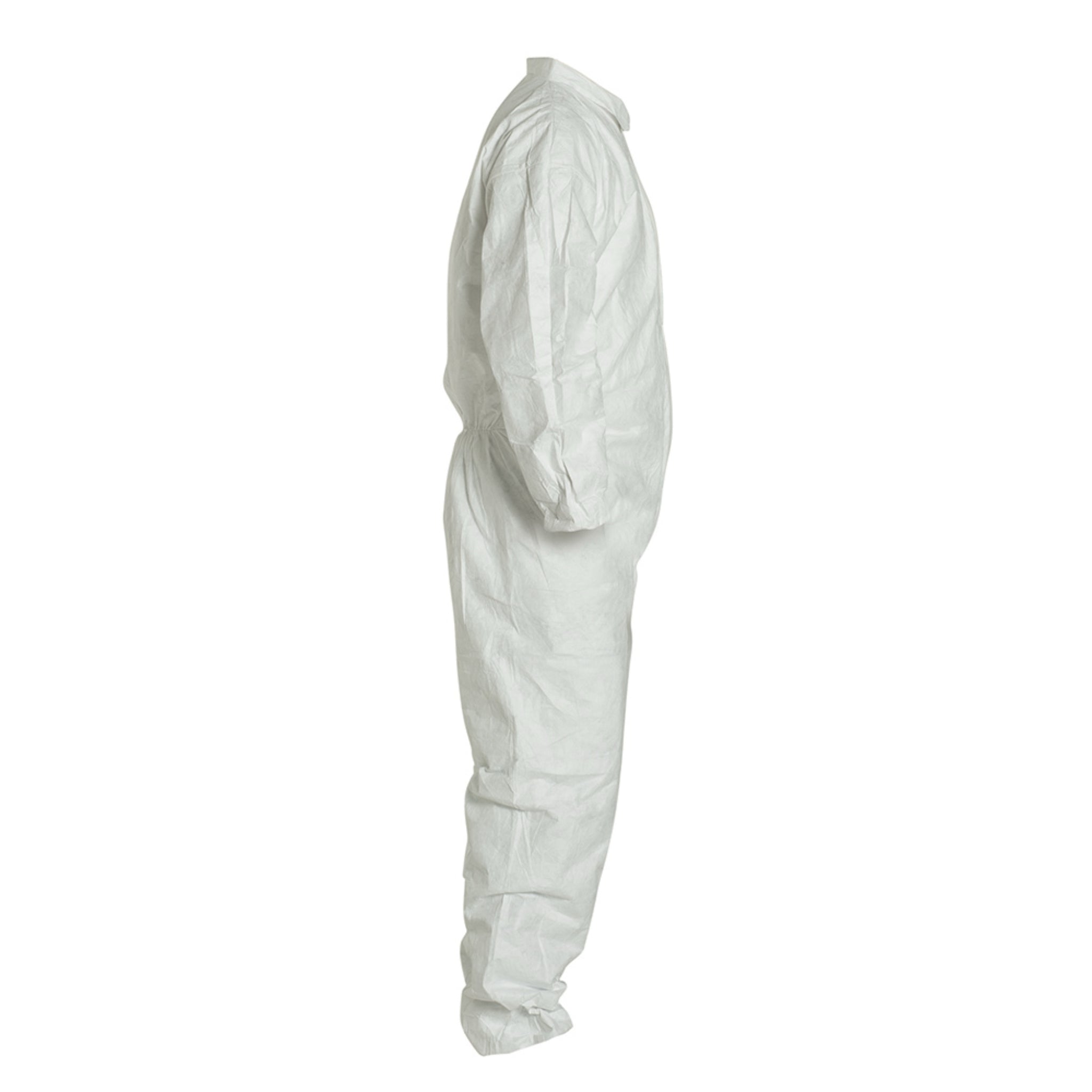 DuPont TY125SWH Tyvek 400 Coverall with Elastic Wrists and Ankles, Right Side View