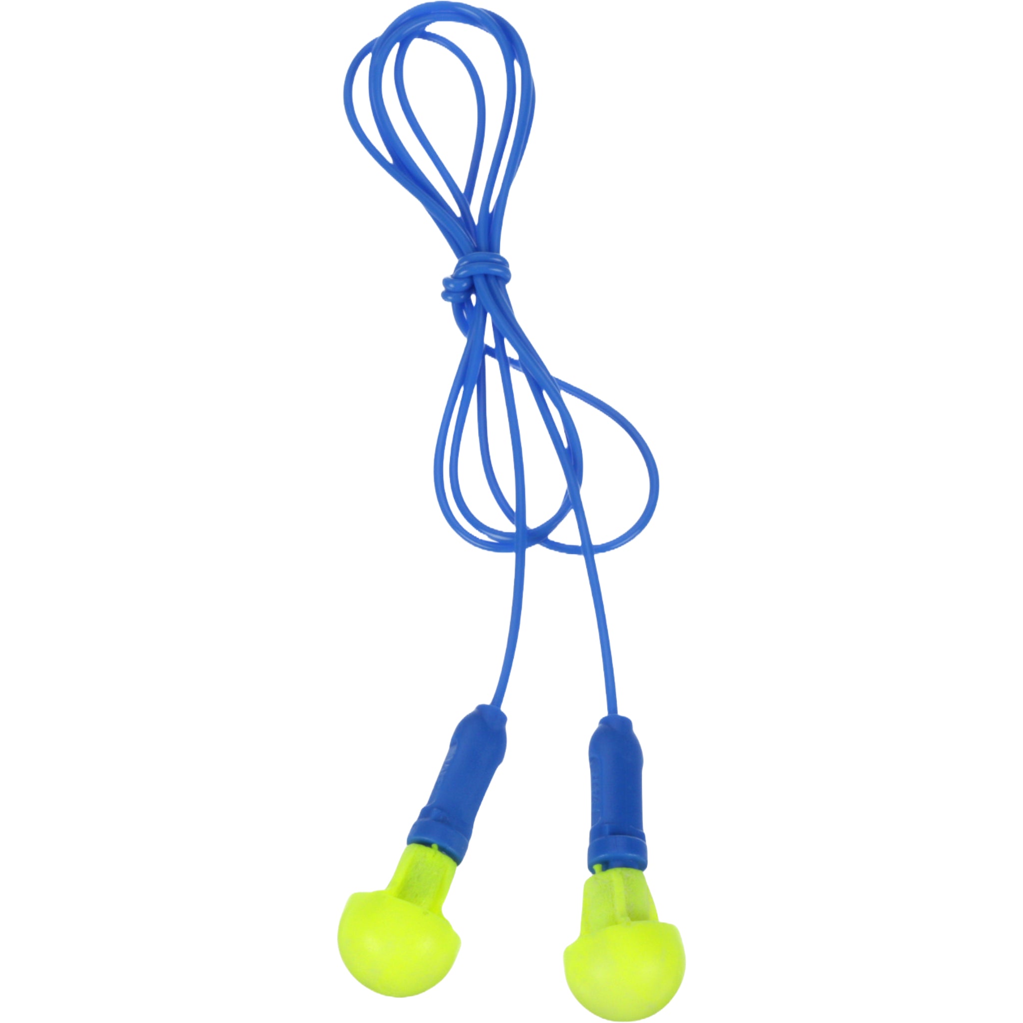 3M E-A-R Push-Ins 318-1001 Corded Earplugs, Front View